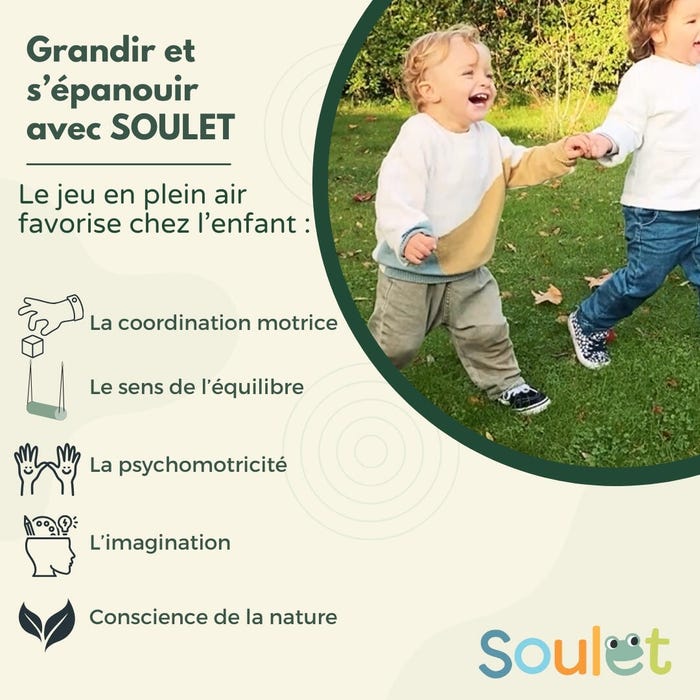 le développement chez l'enfant avec soulet