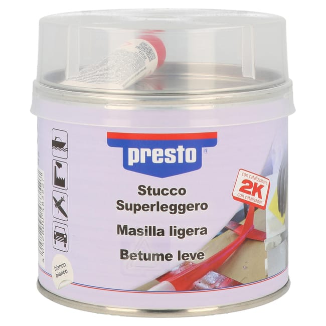 MASILLA BICOMPONENTE DE POLIESTER LIGERA 420GR - 1