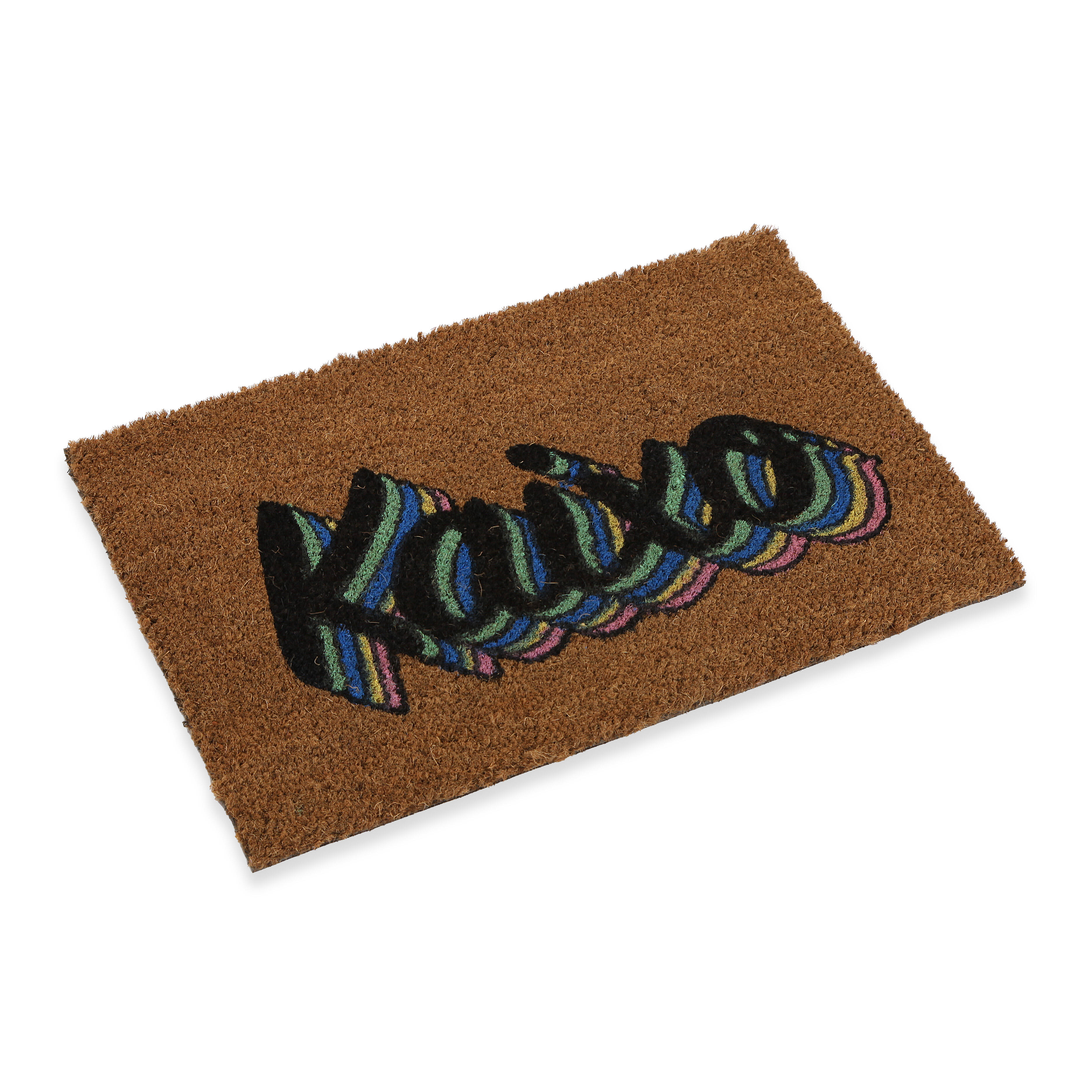 Felpudo coco kaixo multicolor 40 x60 cm