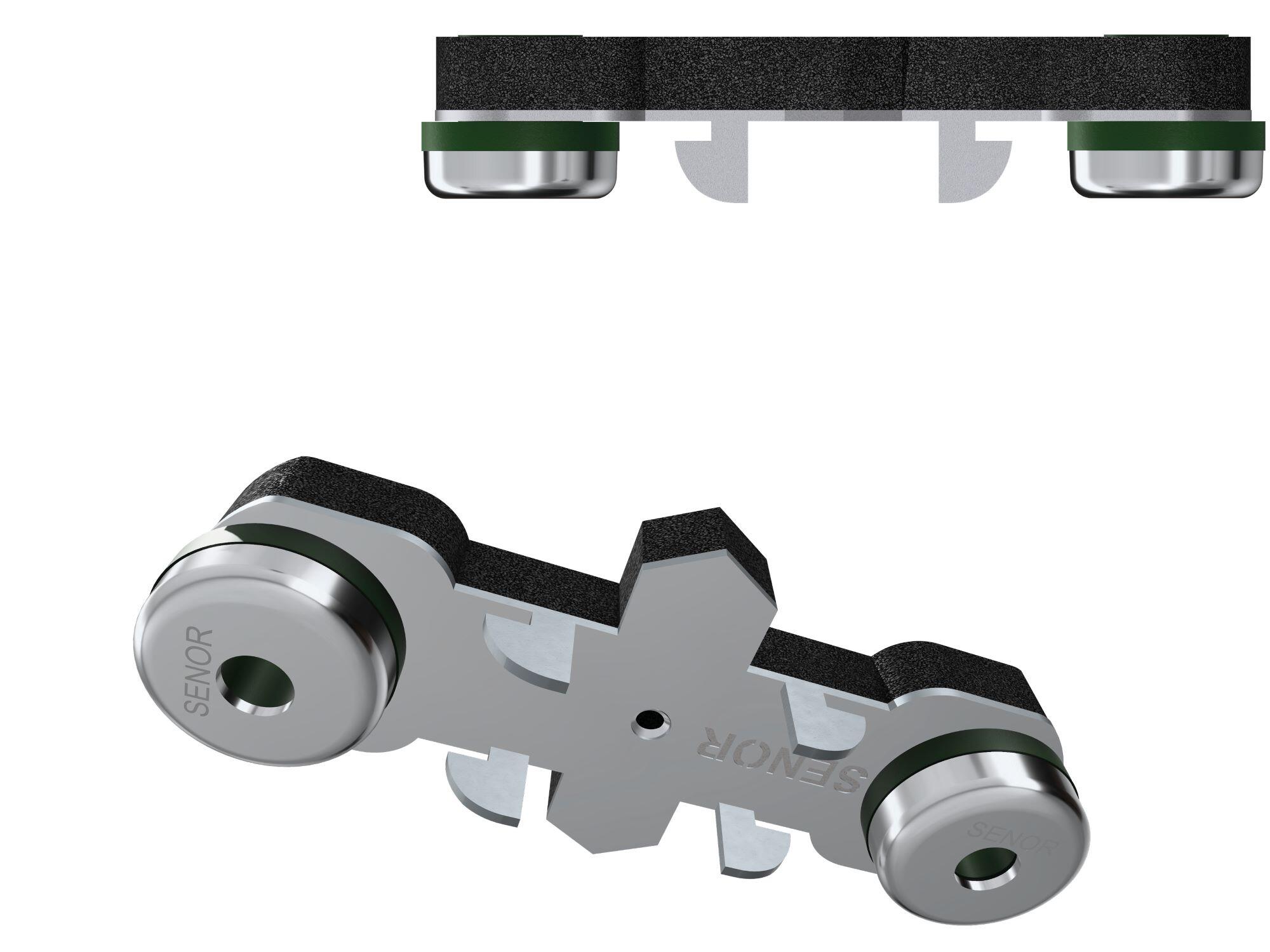 Amortiguador SE-FTD MINI47 SENOR para trasdosados/techos acústicos/25 uds - 3