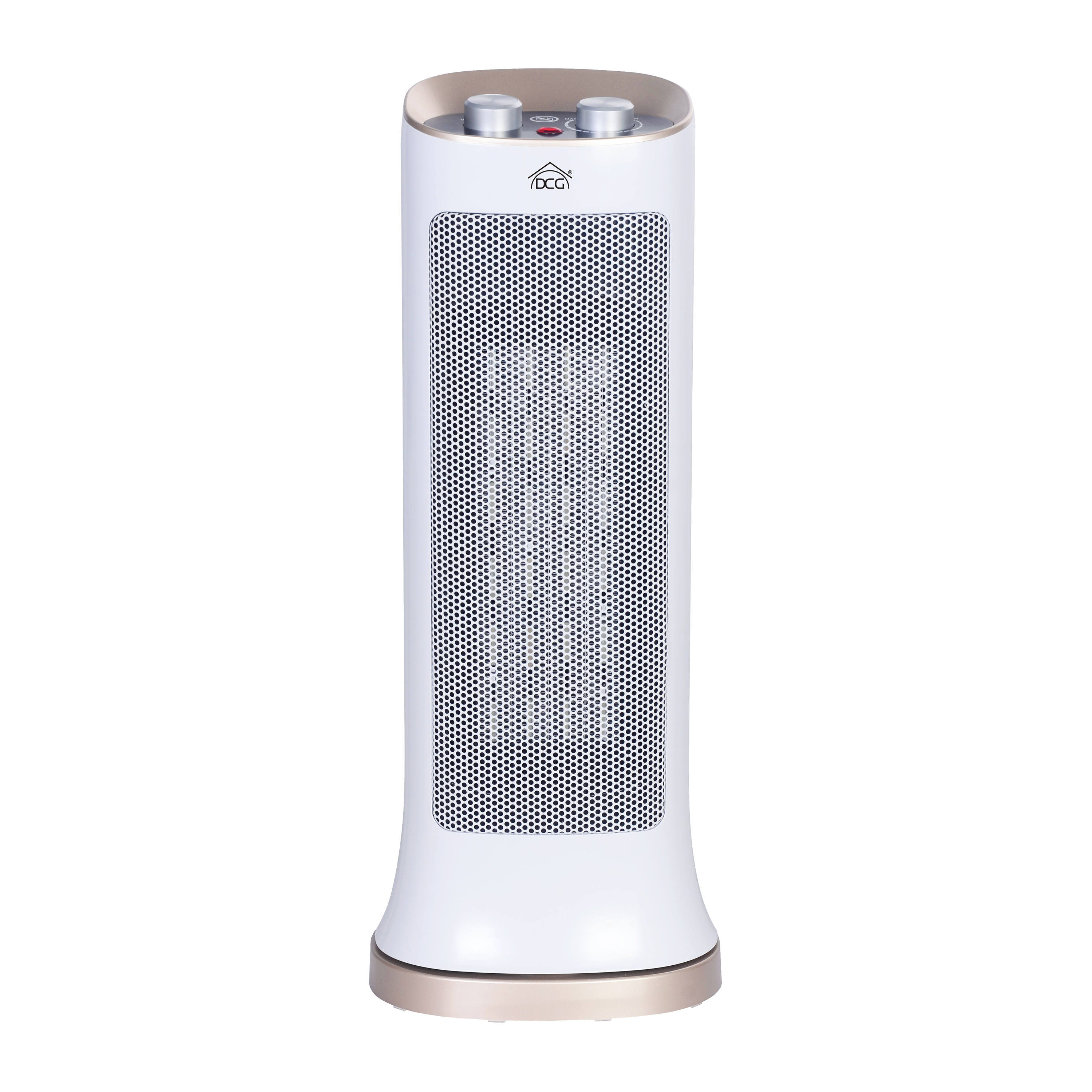 Termoventilatore Ceramico 2000W con 3 Temperature Regolabili, Timer 15H, Telecomando, Bianco