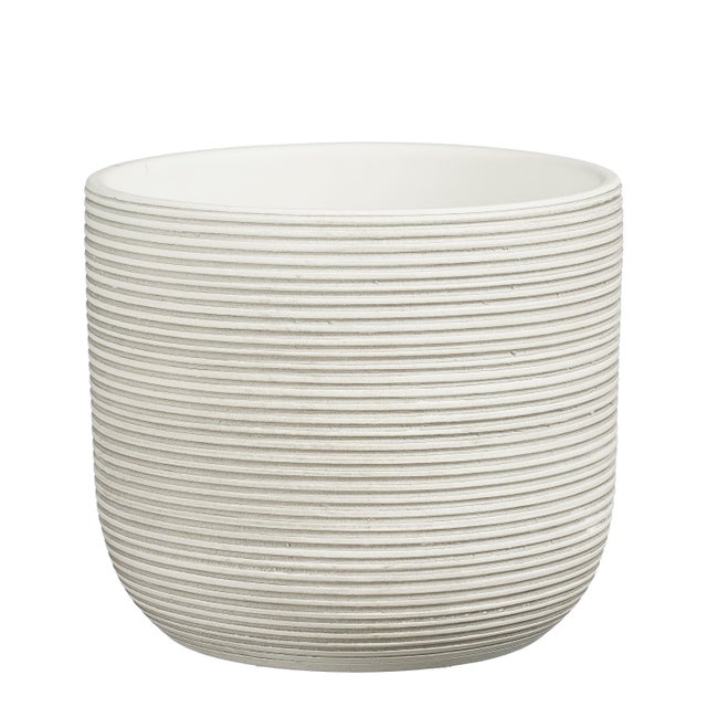 Maceta de   blanco 22x cm