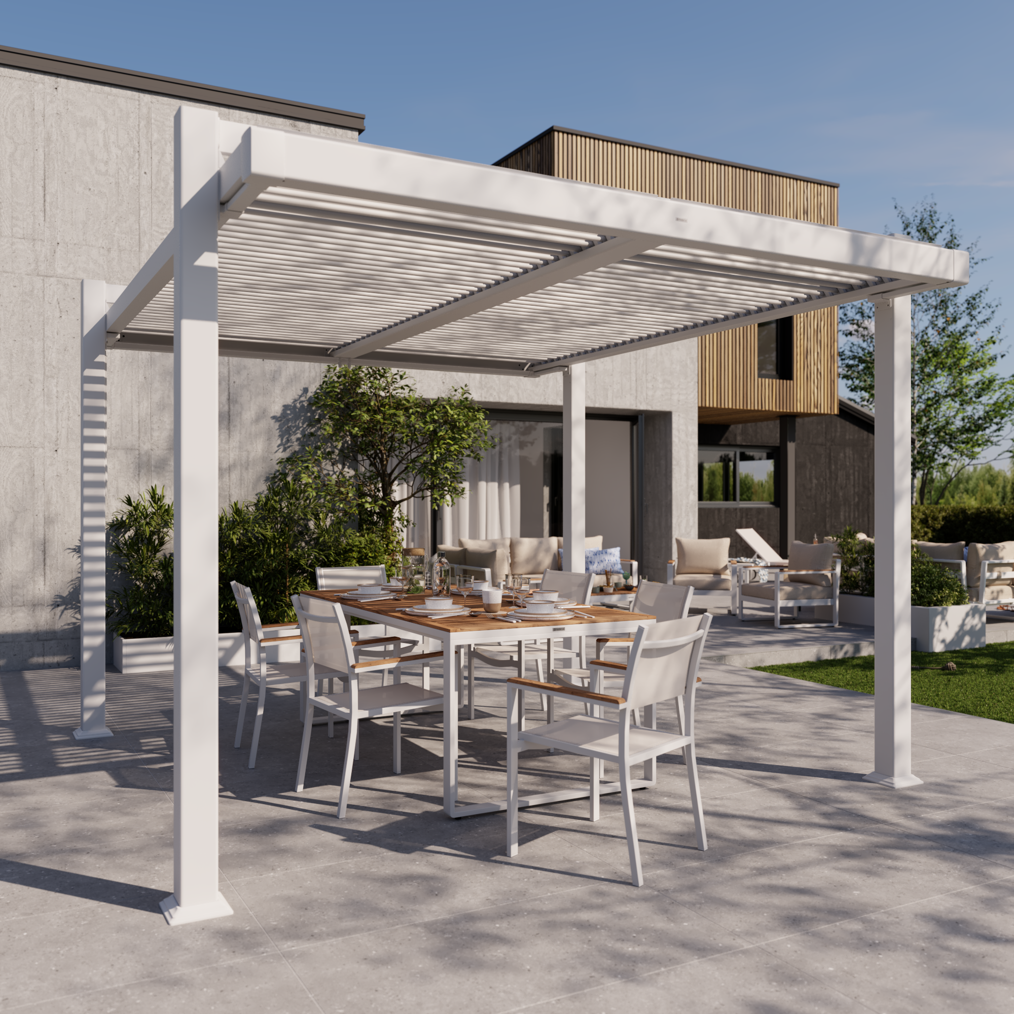 Pavimento cerâmico exterior cinzento mate 60x120 cm Artens Cavir - 6