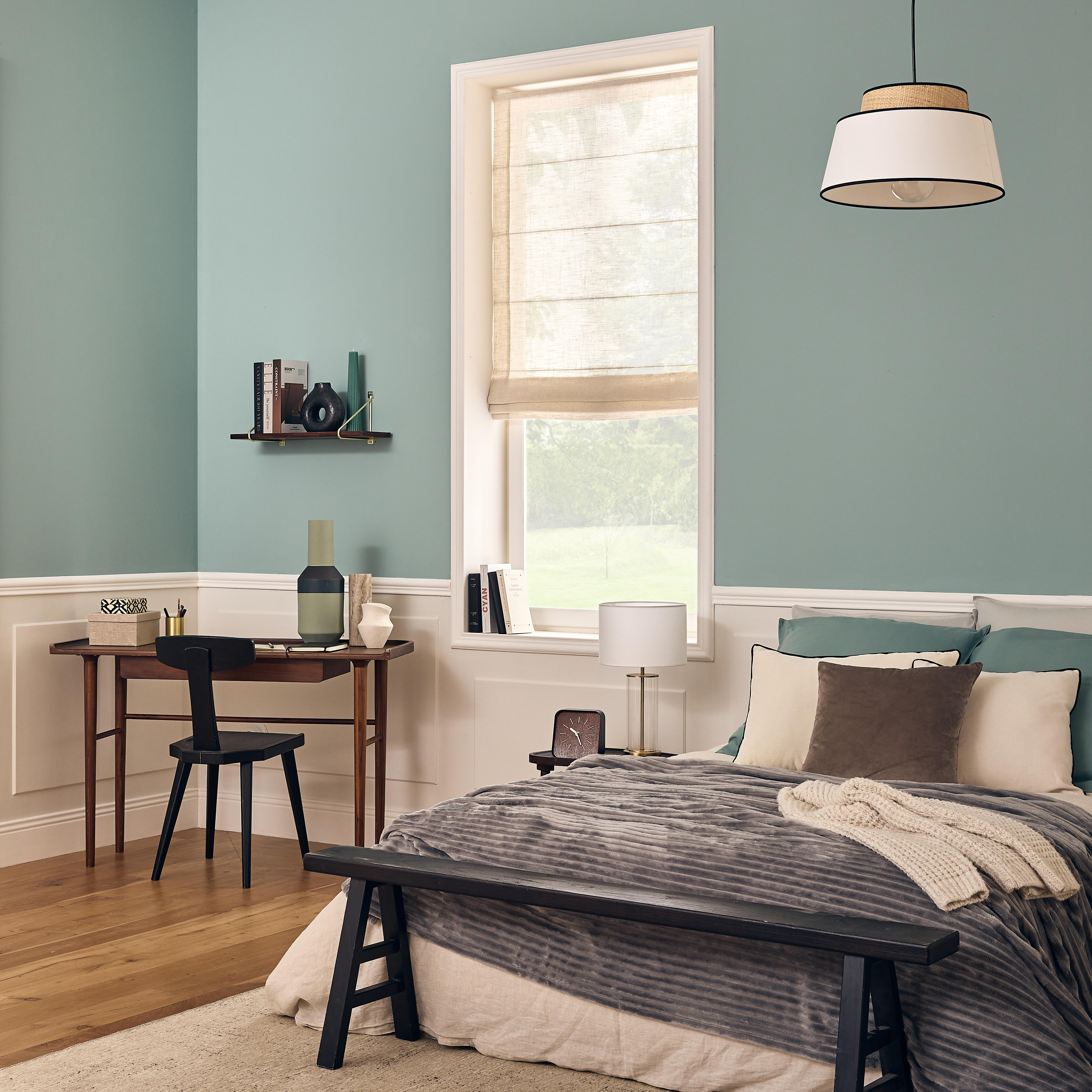 Store bateau Charlina, lin beige, l.60 x H.175 cm, INSPIRE - 10