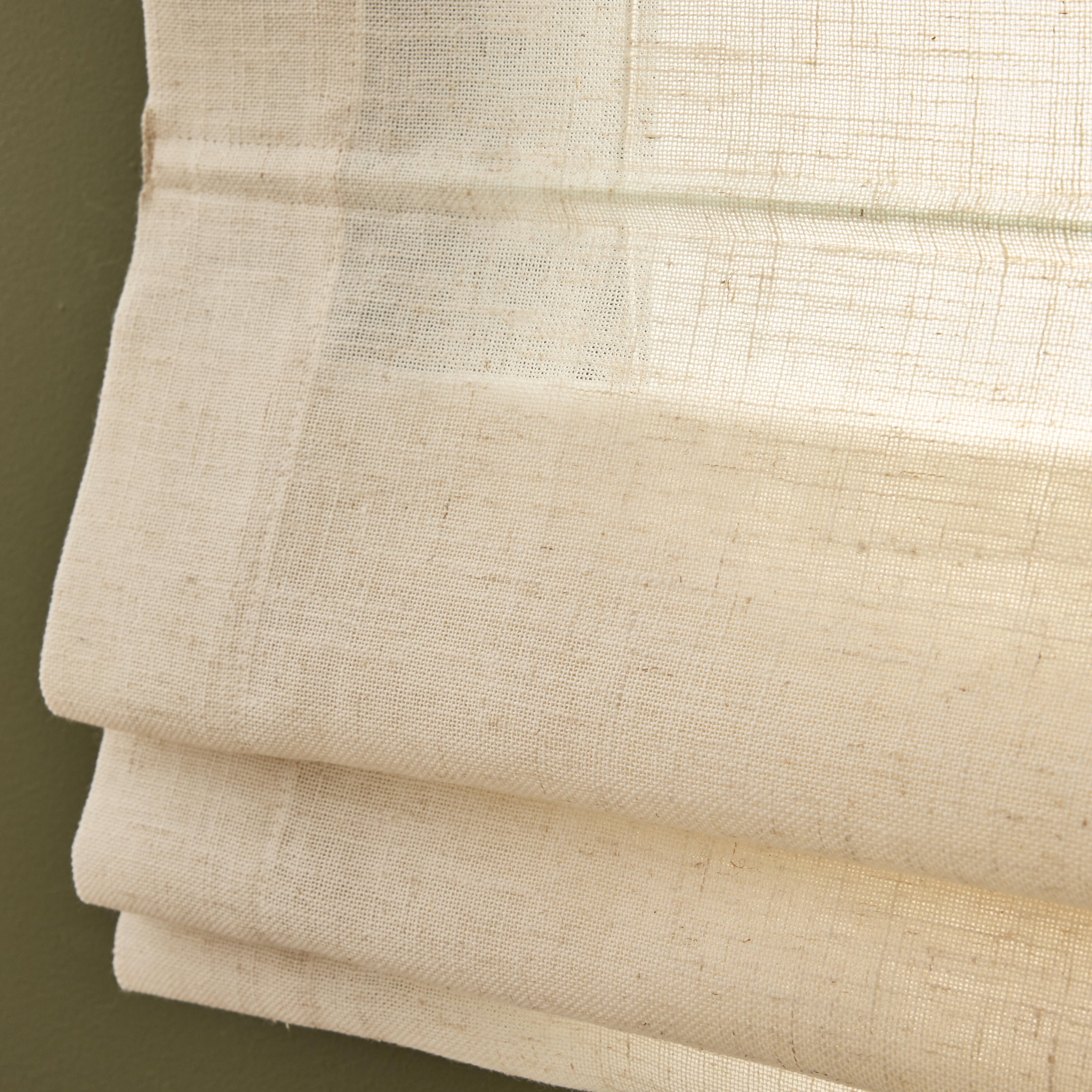 Store bateau Charlina, lin beige, l.120 x H.175 cm, INSPIRE - 5