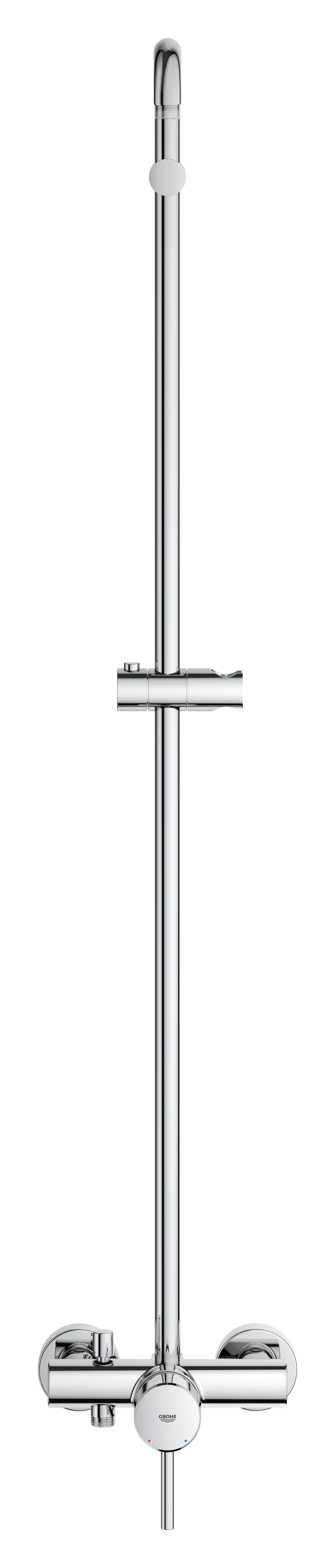 Conjunto de duche com torneira cromado 210 Grohe Start Clova - 17