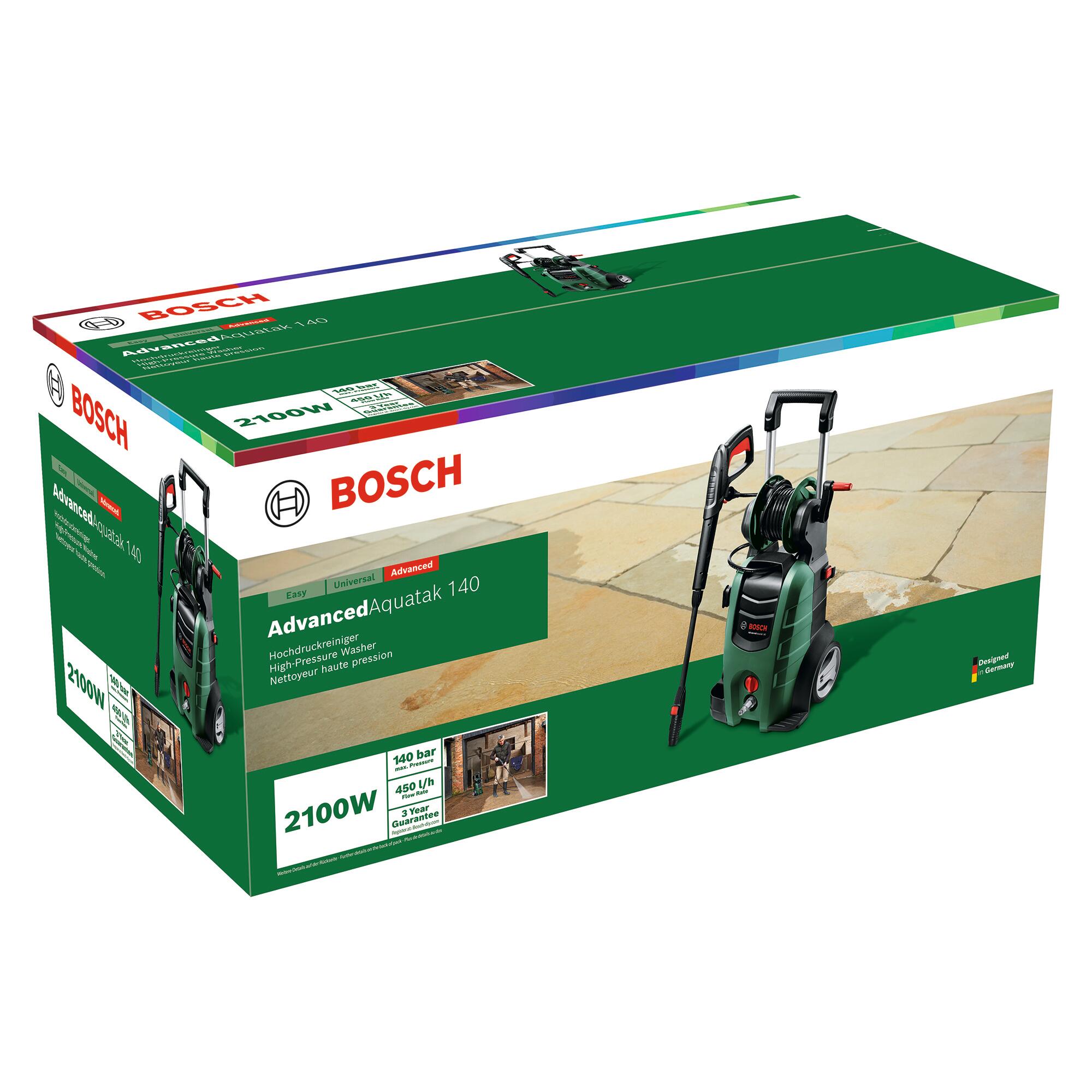 Lavadora de alta pressão com fio 2100 w 140 bar Bosch Aquatak 06008A7D00 - 7
