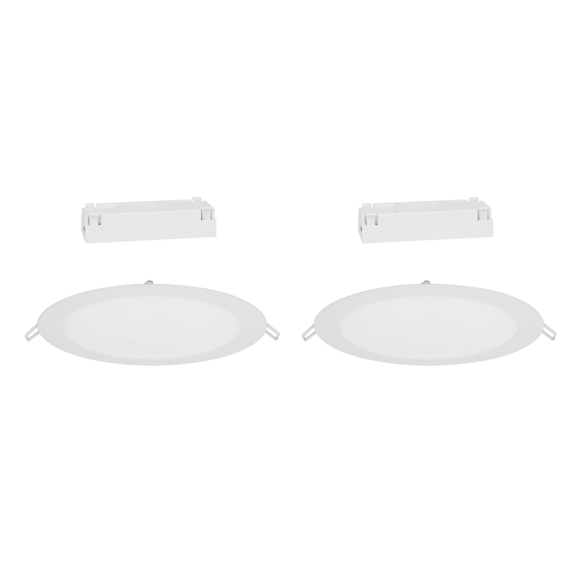 Kit 2 focos Extfla enc 1850lm 6500k 225mm
