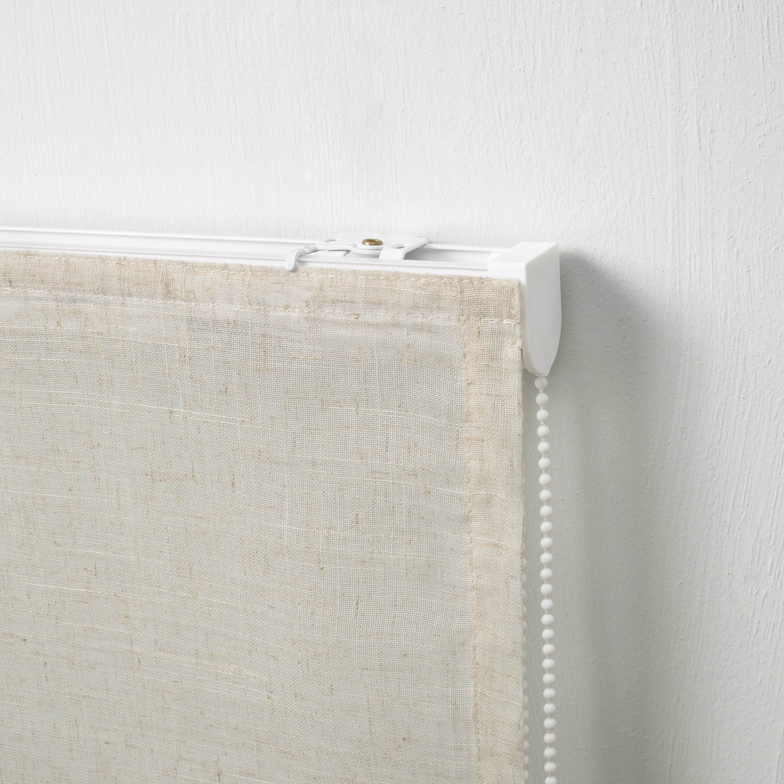 Store bateau Teo, lin beige, l.105 x H.175 cm, INSPIRE - 7