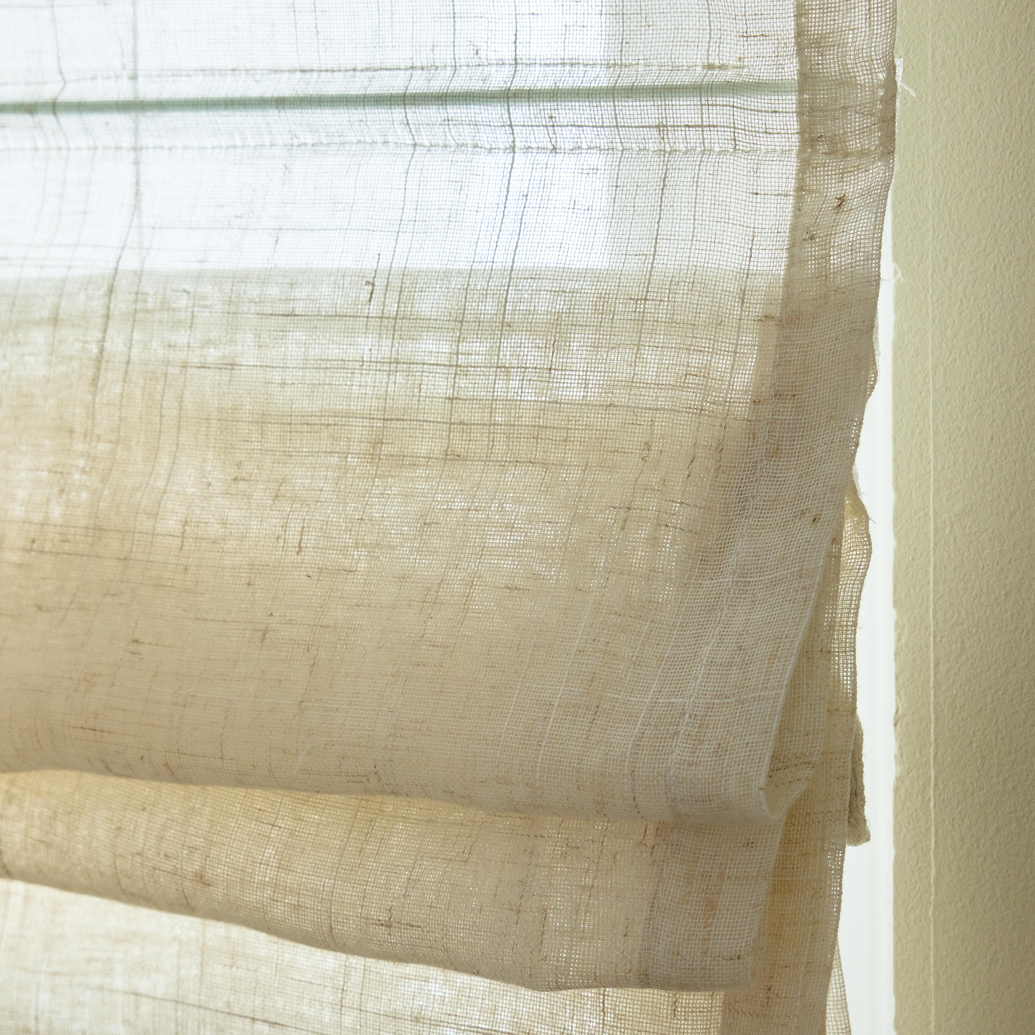 Store bateau Teo, lin beige, l.105 x H.175 cm, INSPIRE - 5