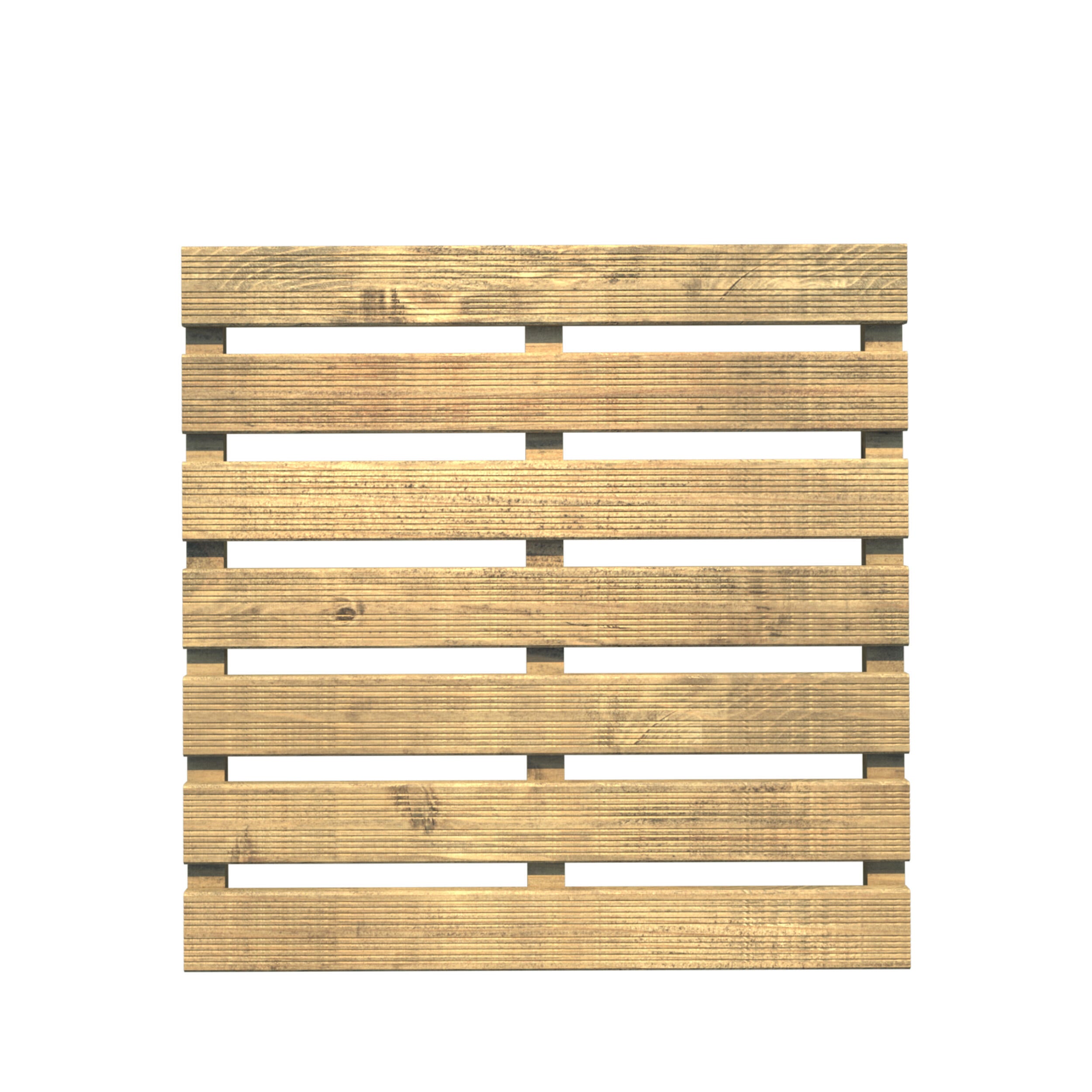 Baldosa madera Pino silvestre 100 x 100 cm y 30 mm marrón CERLAND clase de uso 3 - 11