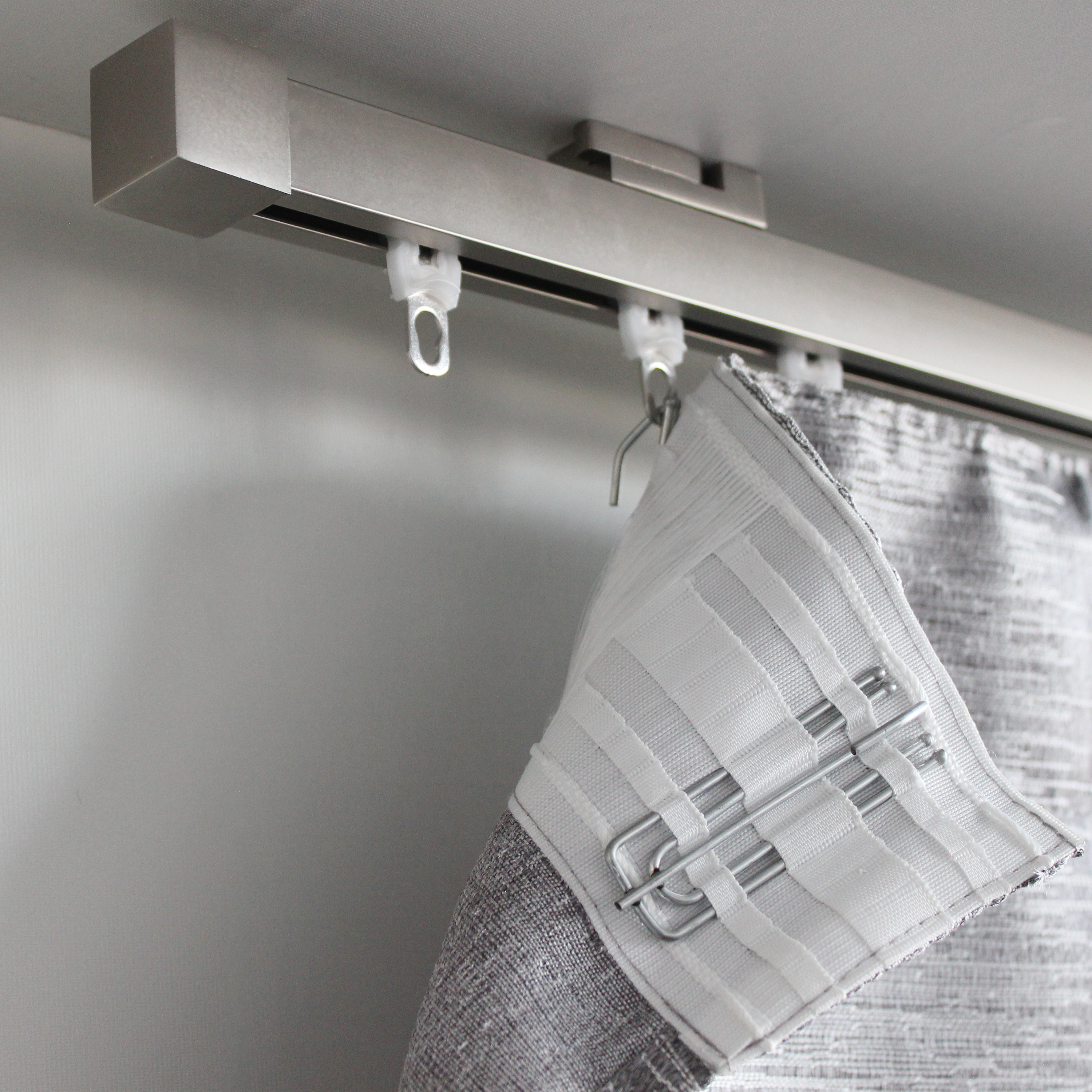 Ganho de plissar para cortinado em metal 24 unidades Inspire - 2