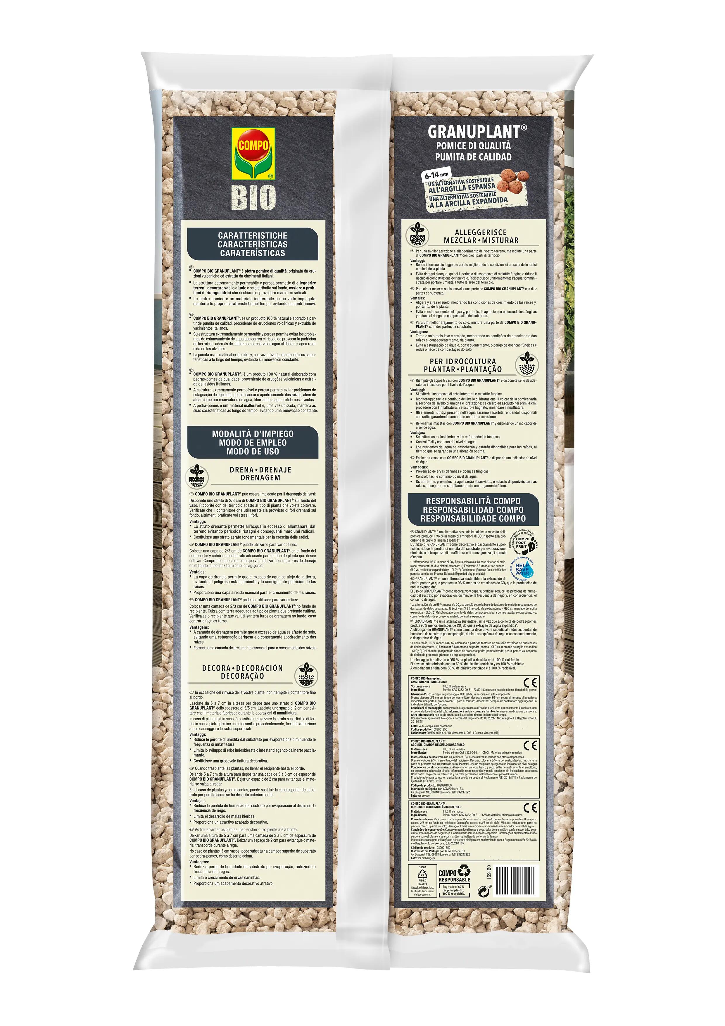 Pomice GRANUPLANT COMPO BIO 5 L - 2