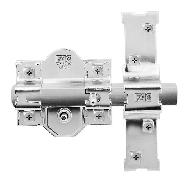 CERROJO 301 R 80 MM. NIQUELADO 50  MM. FAC