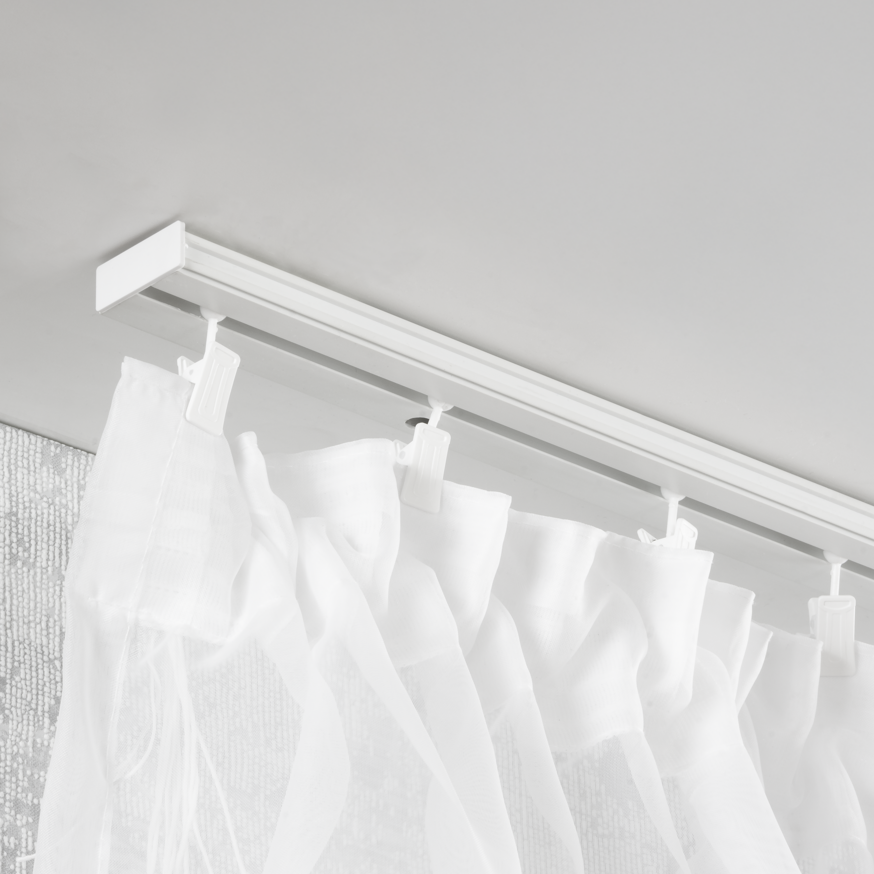 Pojedyncza szyna sufitowa PCV Drida 300 cm - 7