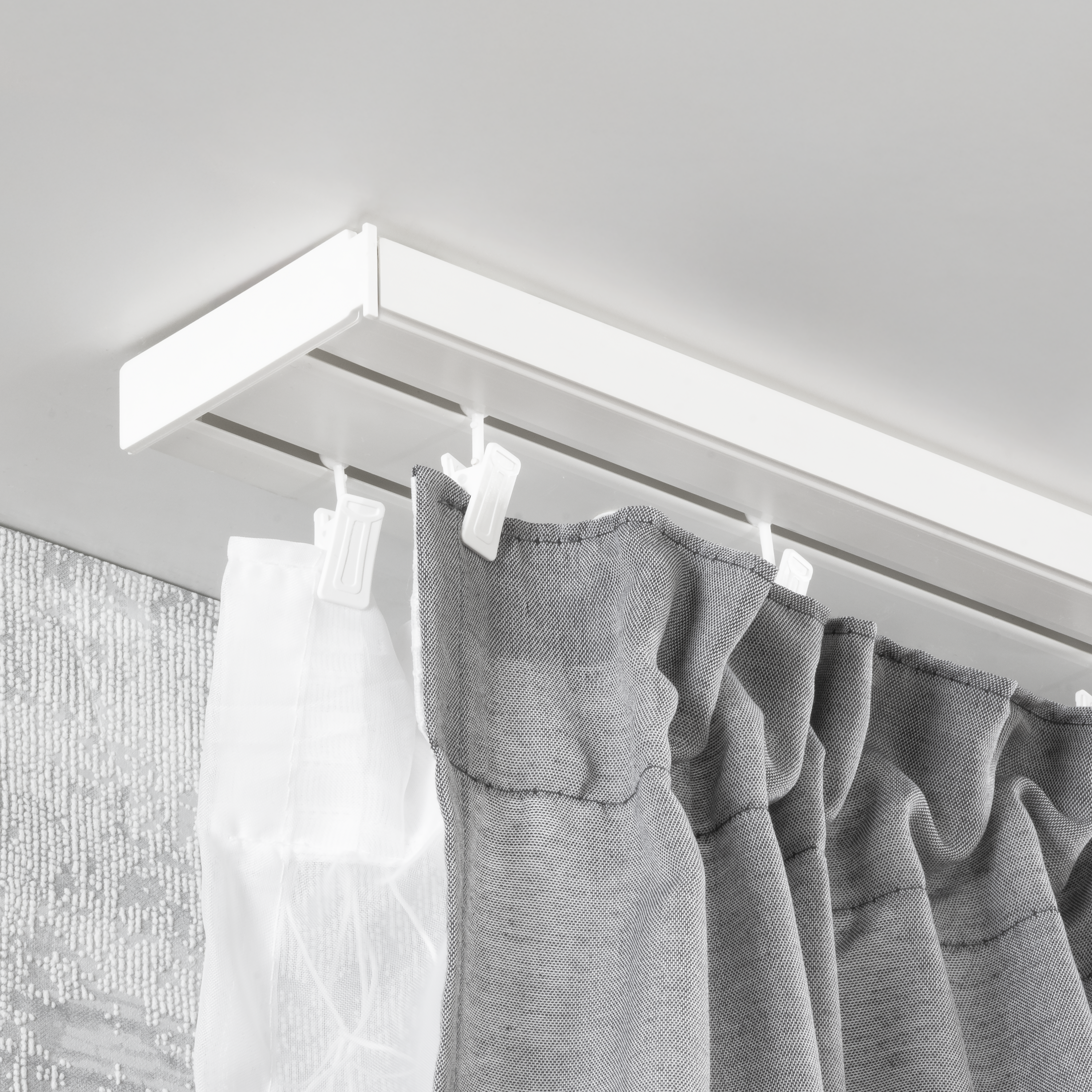 Podwójna szyna sufitowa PVC Yaros 120 cm Inspire - 5