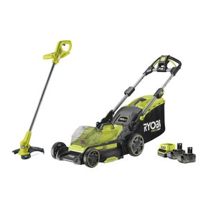Tondeuse sur batterie 18V RYOBI Ry18lmx40blt23a-240  l.40 cm