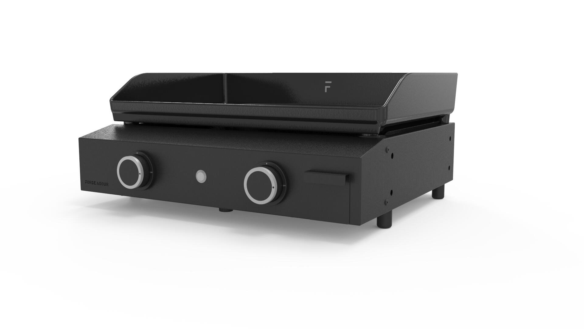 Plancha gaz FORGE ADOUR Origin 60 noir - 2