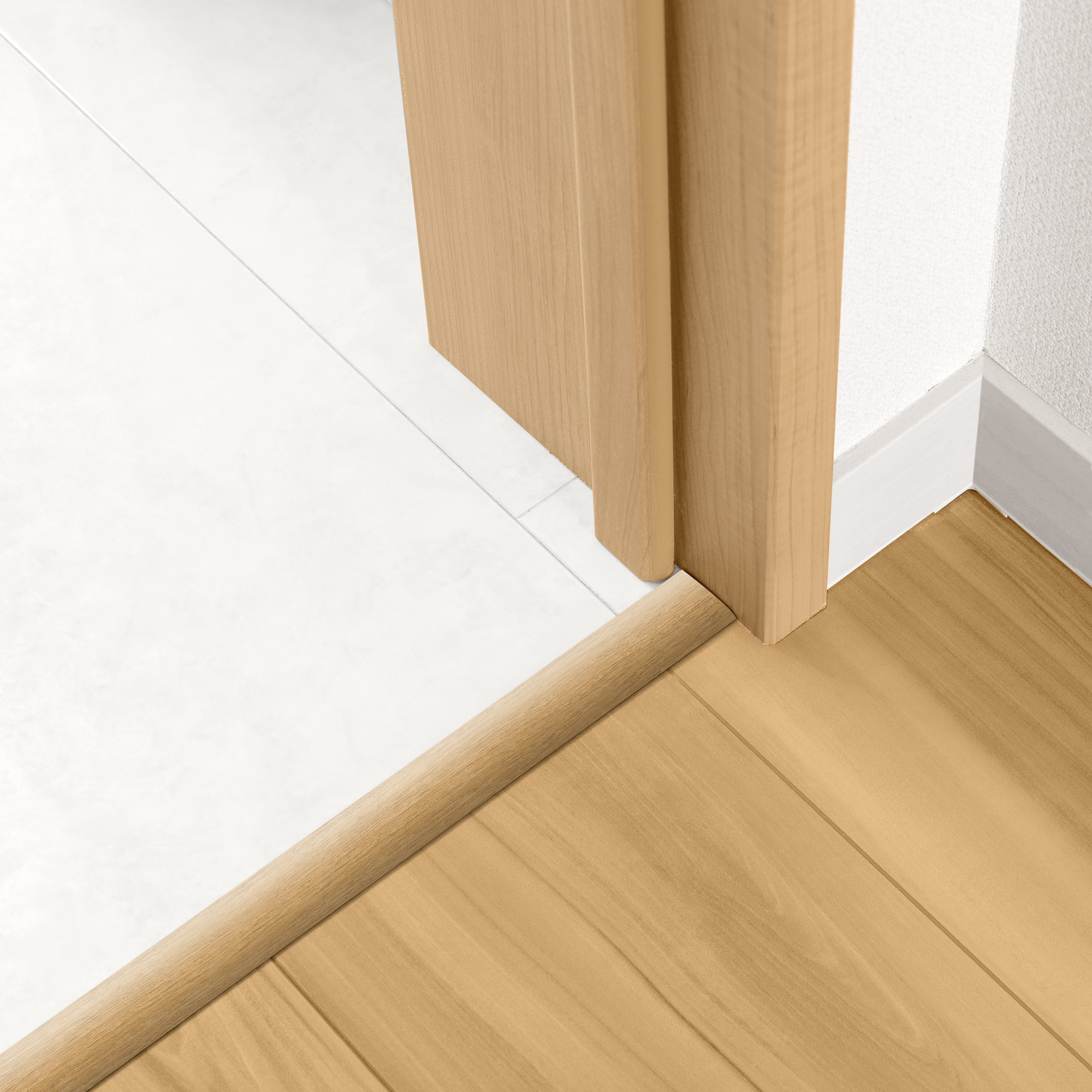 Barre de seuil 4 en 1 alu décor 160 à fixer, l.3.7 cm x L.83 cm ARTENS - 3