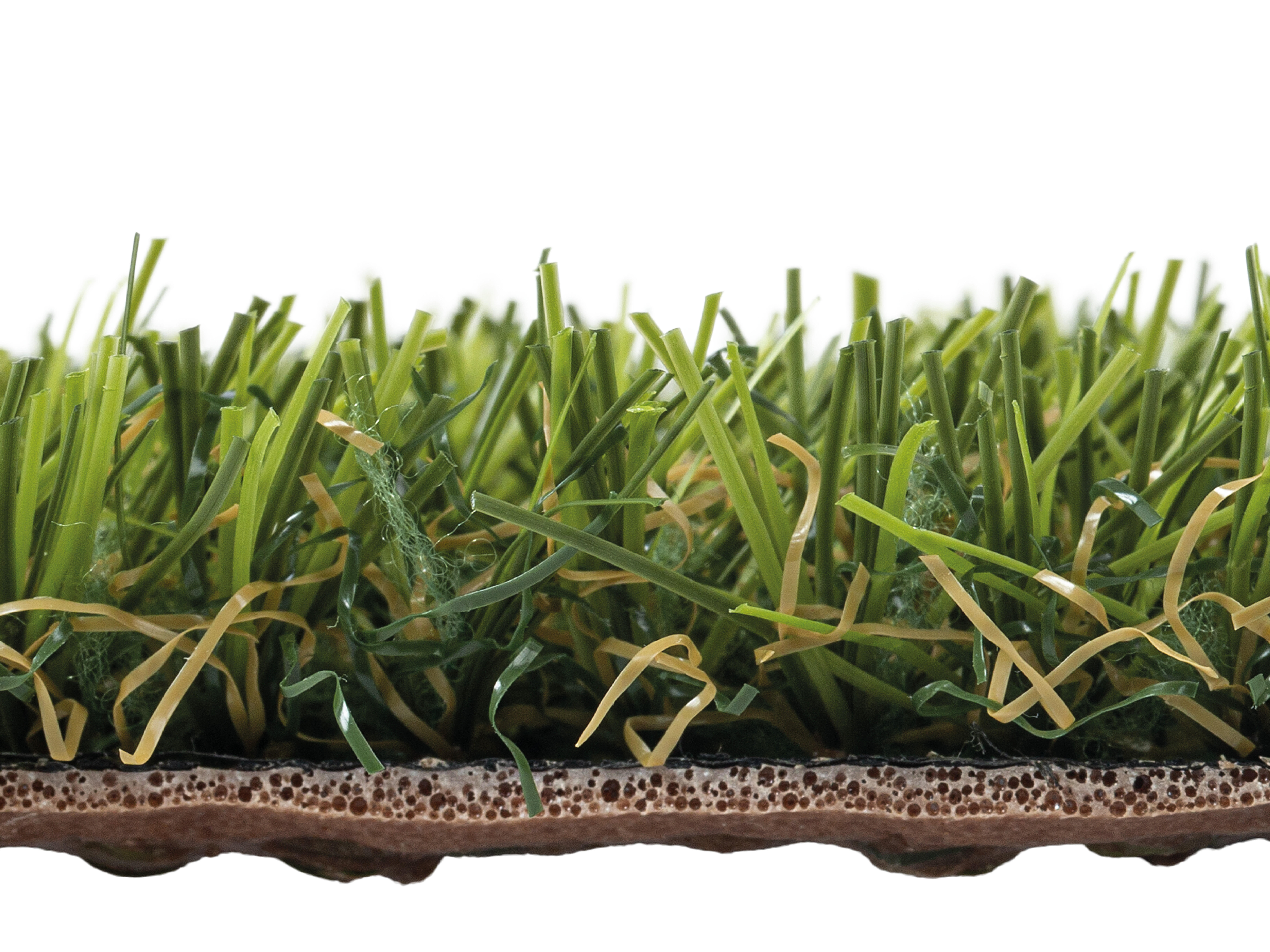 Rollo césped artificial mallorca 2x5m 33 mm de altura de fibras y 24150 puntadas m²