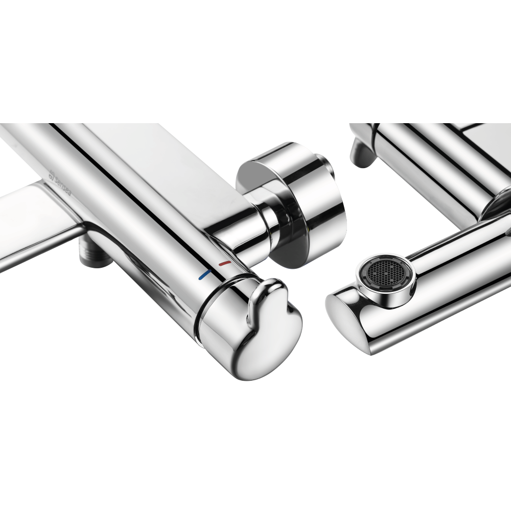 Grifo de bañera monomando SENSEA Easy cromo brillo  - 9