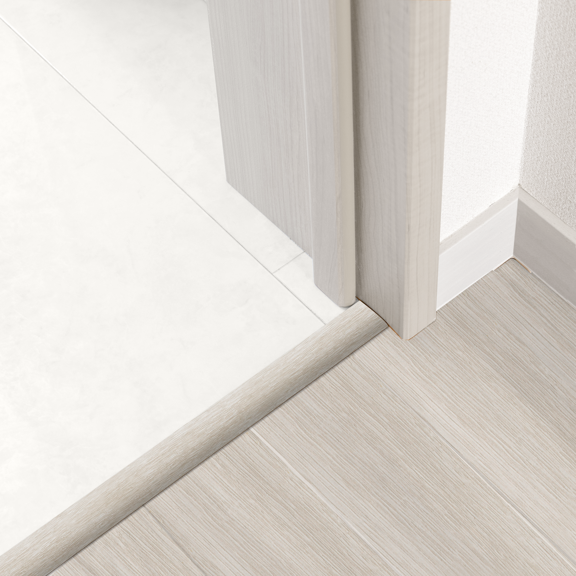 Barre de seuil 4 en 1 alu décor 100 à fixer, l.3.7 cm x L.83 cm ARTENS - 3