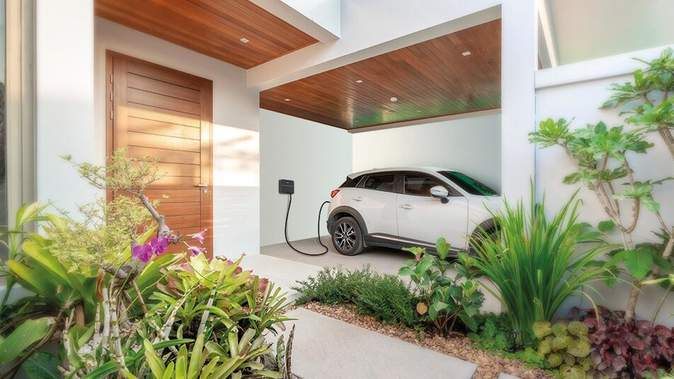 CARGADOR VEHICULO ELECTRICO MONOFASICO 7.4KW SIMON - 3