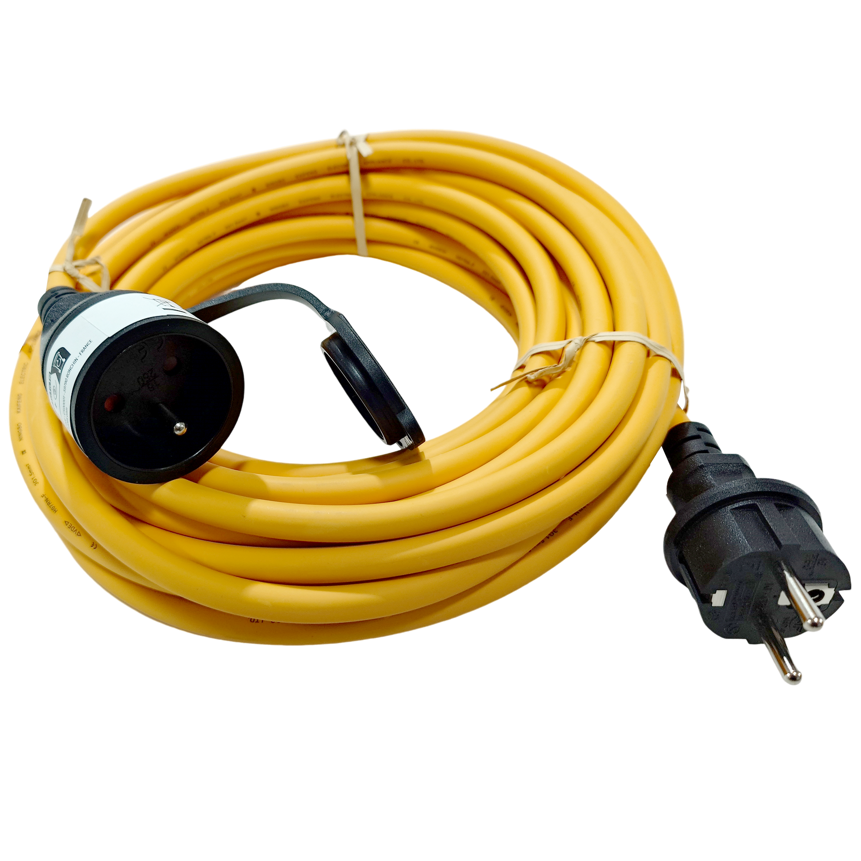 Rallonge avec terre L.10 m H07RN-F 3G1.5 mm², LEXMAN - 2