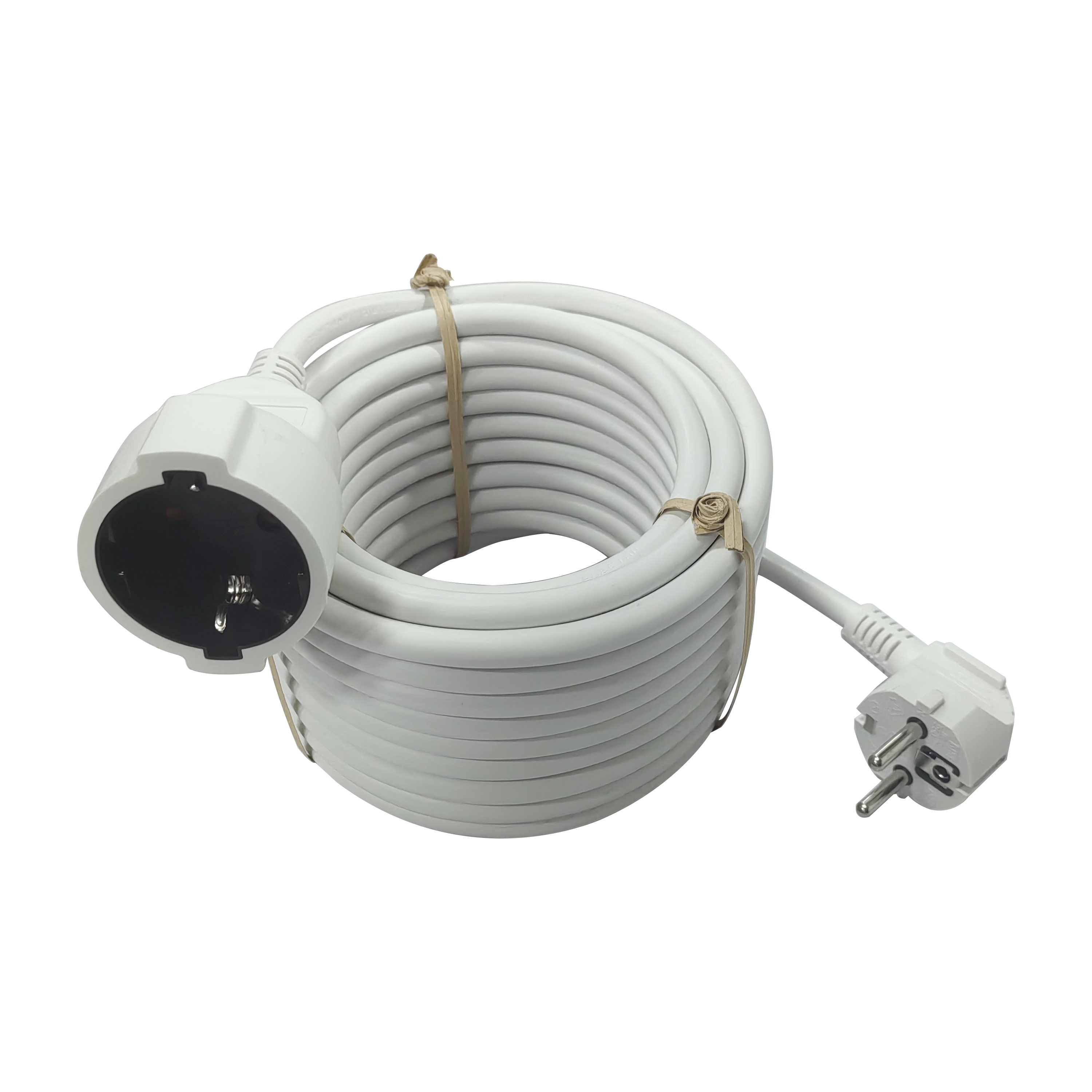 Prolongador LEXMAN H05VV-F 3G1.5 16A 10M Branco - 2
