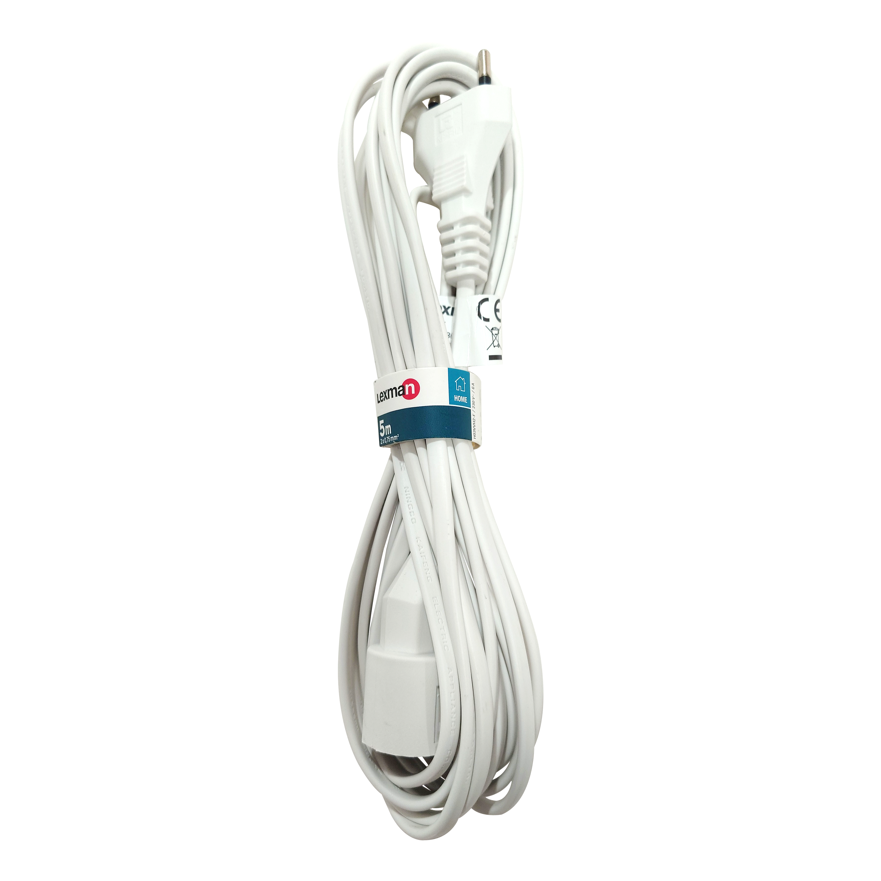 Rallonge L.5 m H03VVH2-F 2 x 0.75 mm², LEXMAN - 3