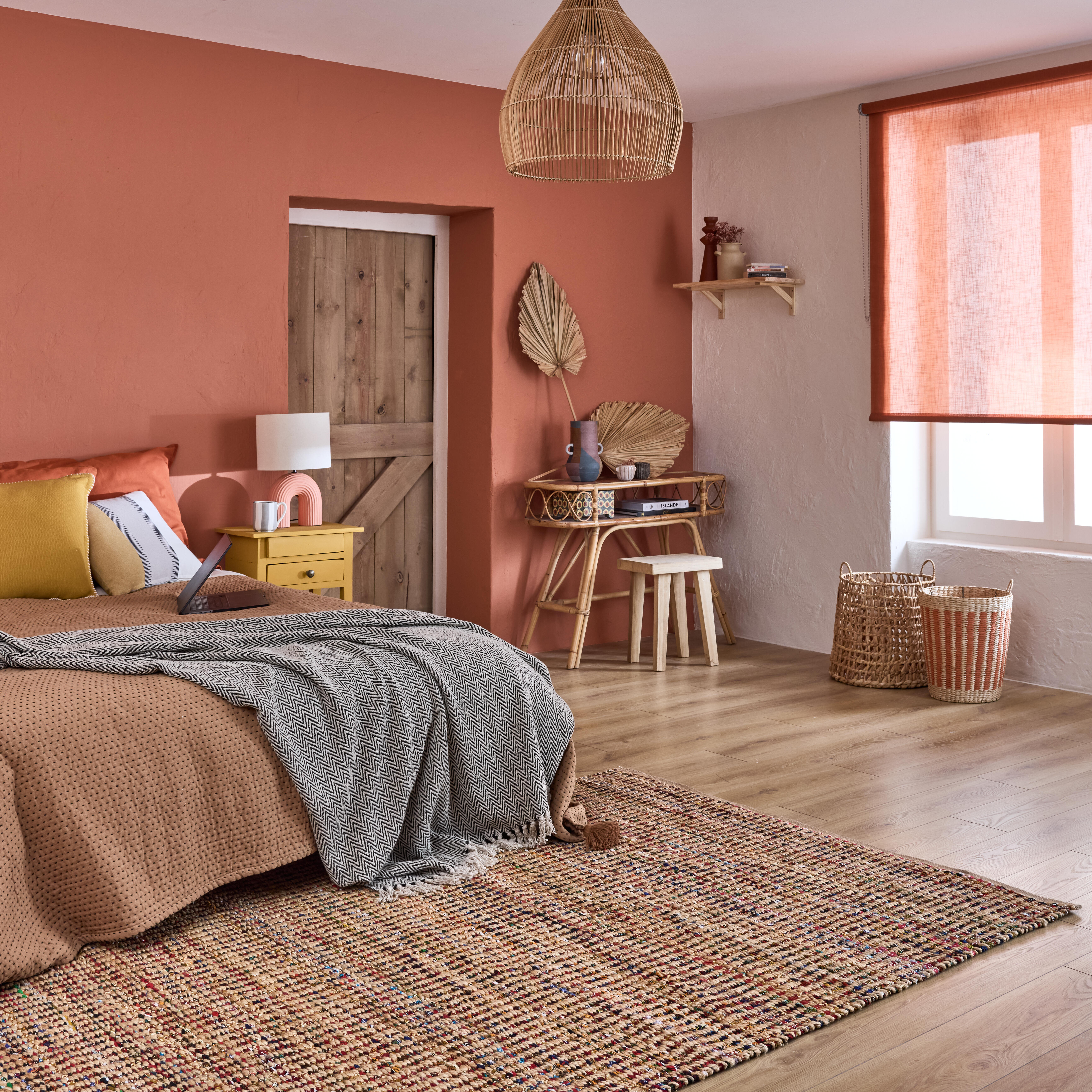 Prateleira de madeira pinhode 60x26x1.8cm - 6