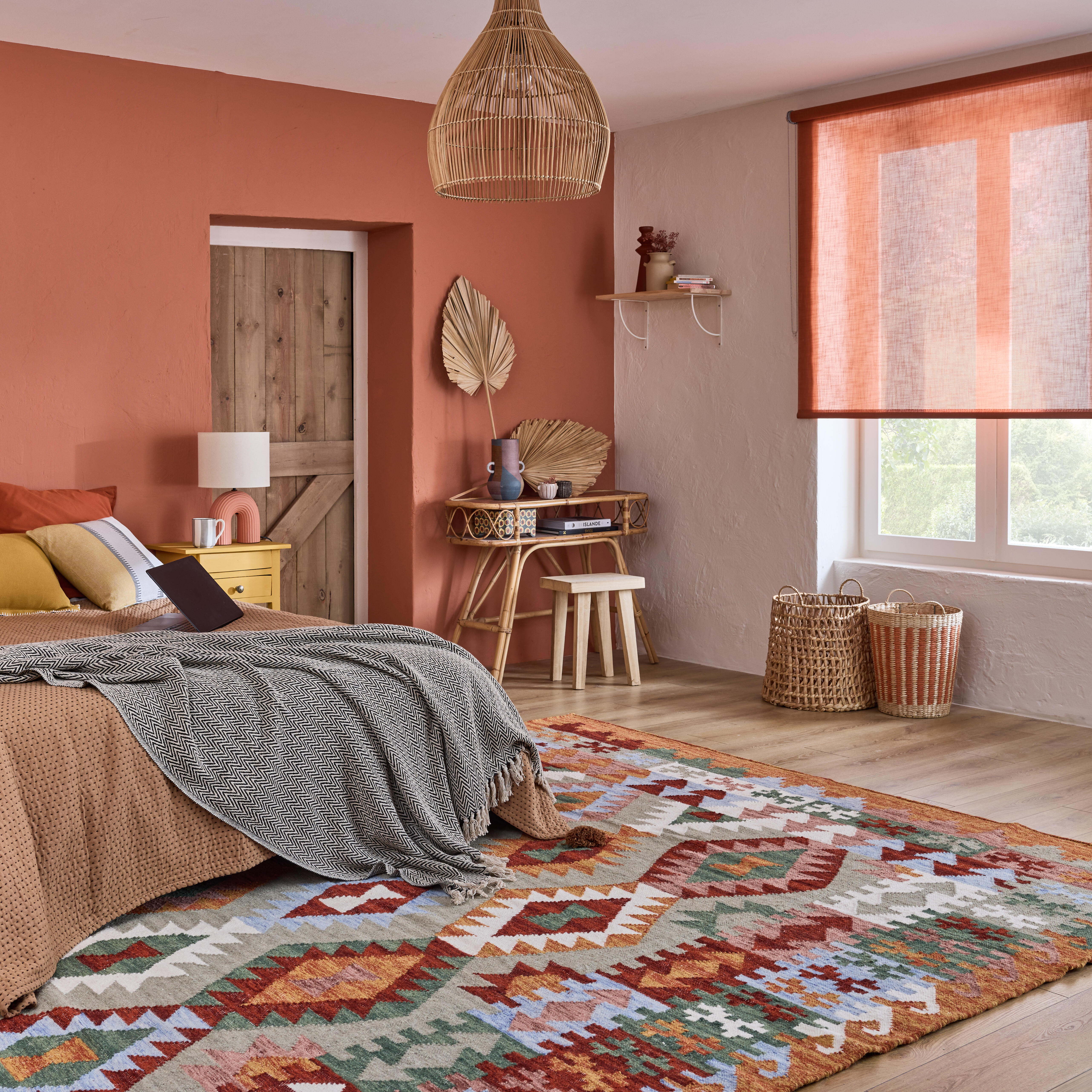 Housse de coussin Kalpe, jaune / doré, 45 x 45 cm, INSPIRE - 4