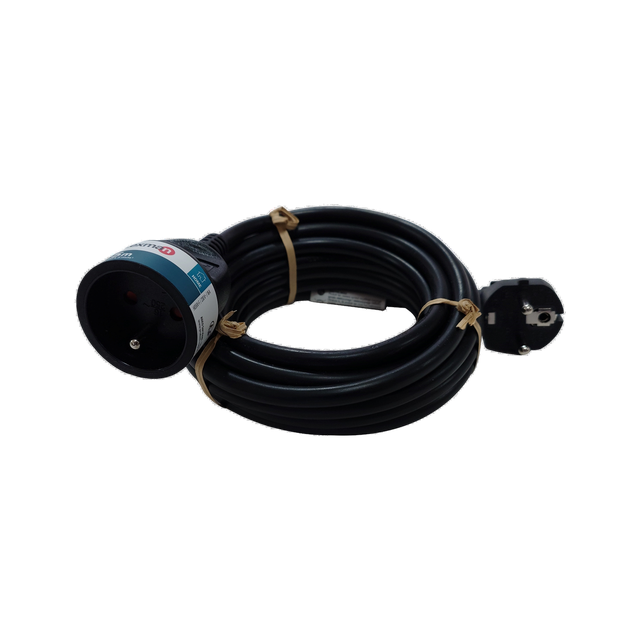 Rallonge avec terre L.5 m H05VV-F 3G1.5 mm², LEXMAN