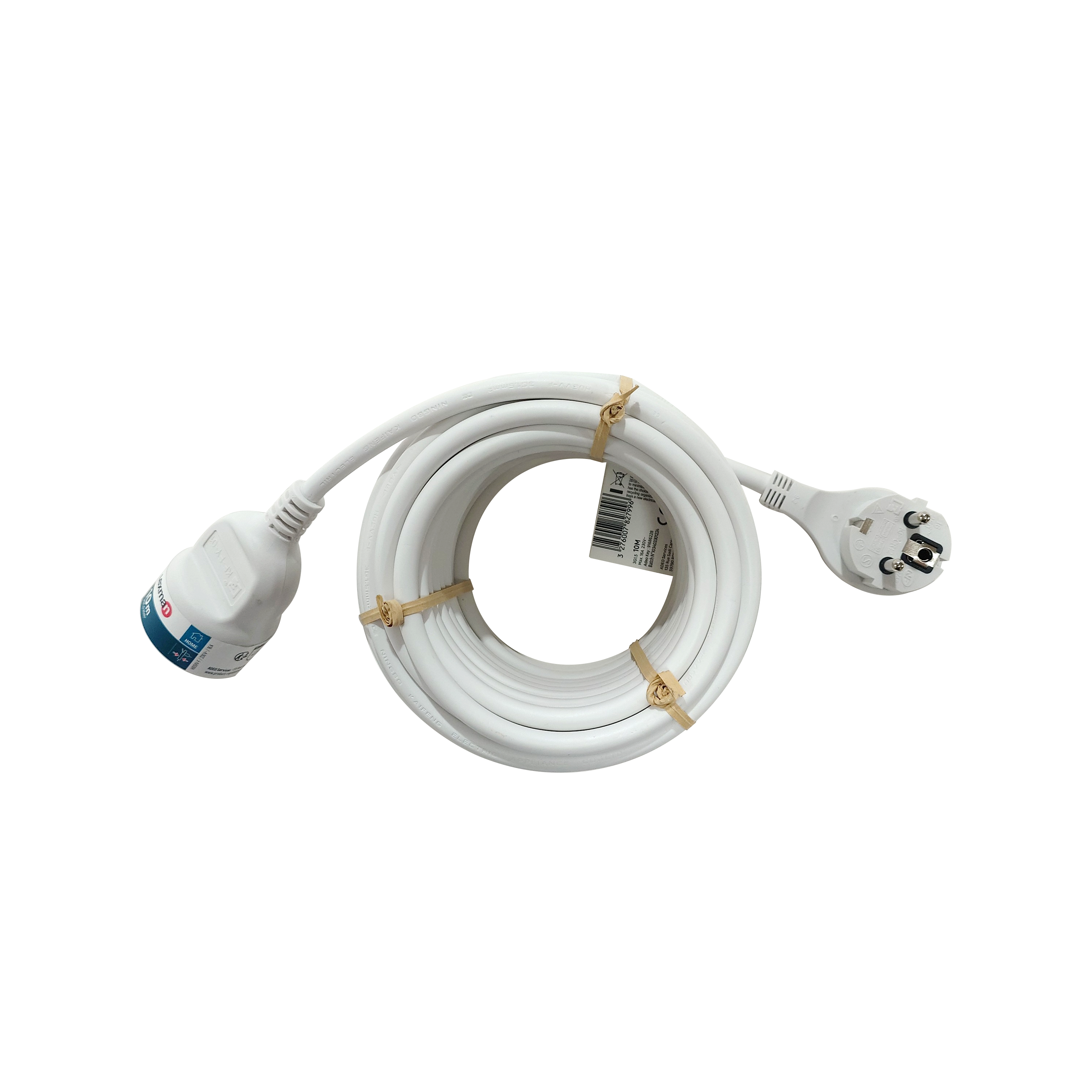 Rallonge avec terre L.10 m H05VV-F 3G1.5 mm², LEXMAN - 2