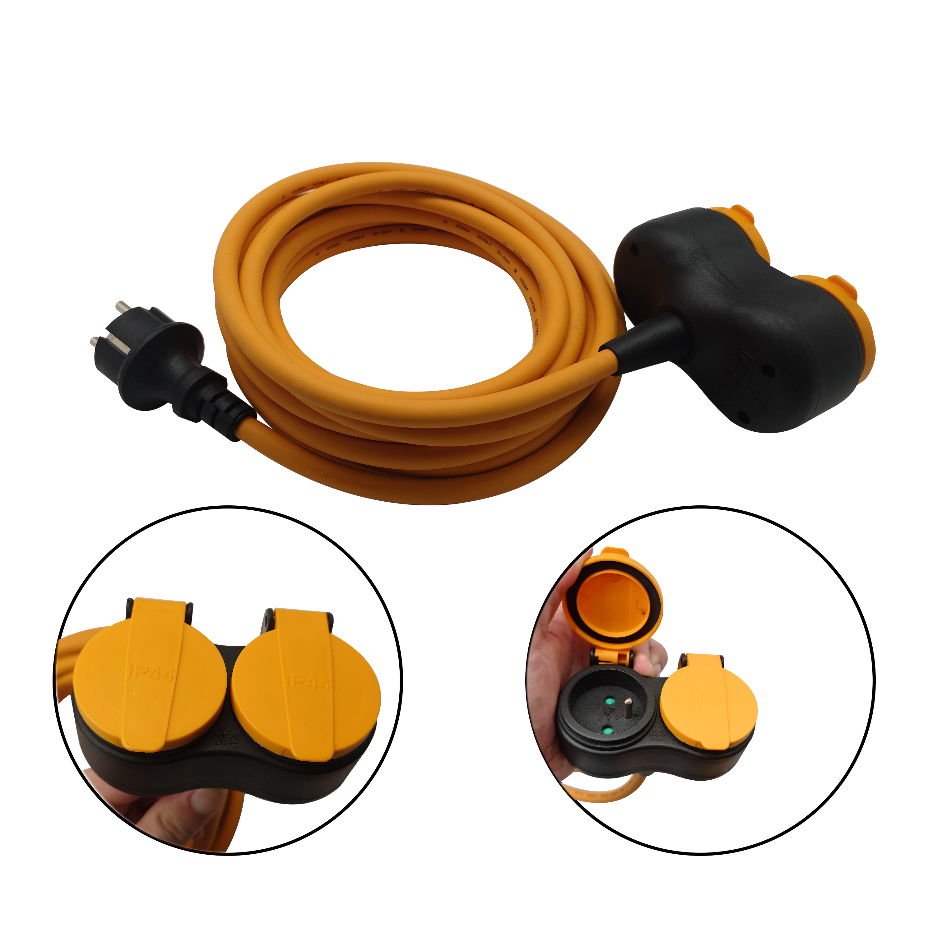 Przedłużacz ogrodowy KF-FYBP-02 B 5m Lexman - 2