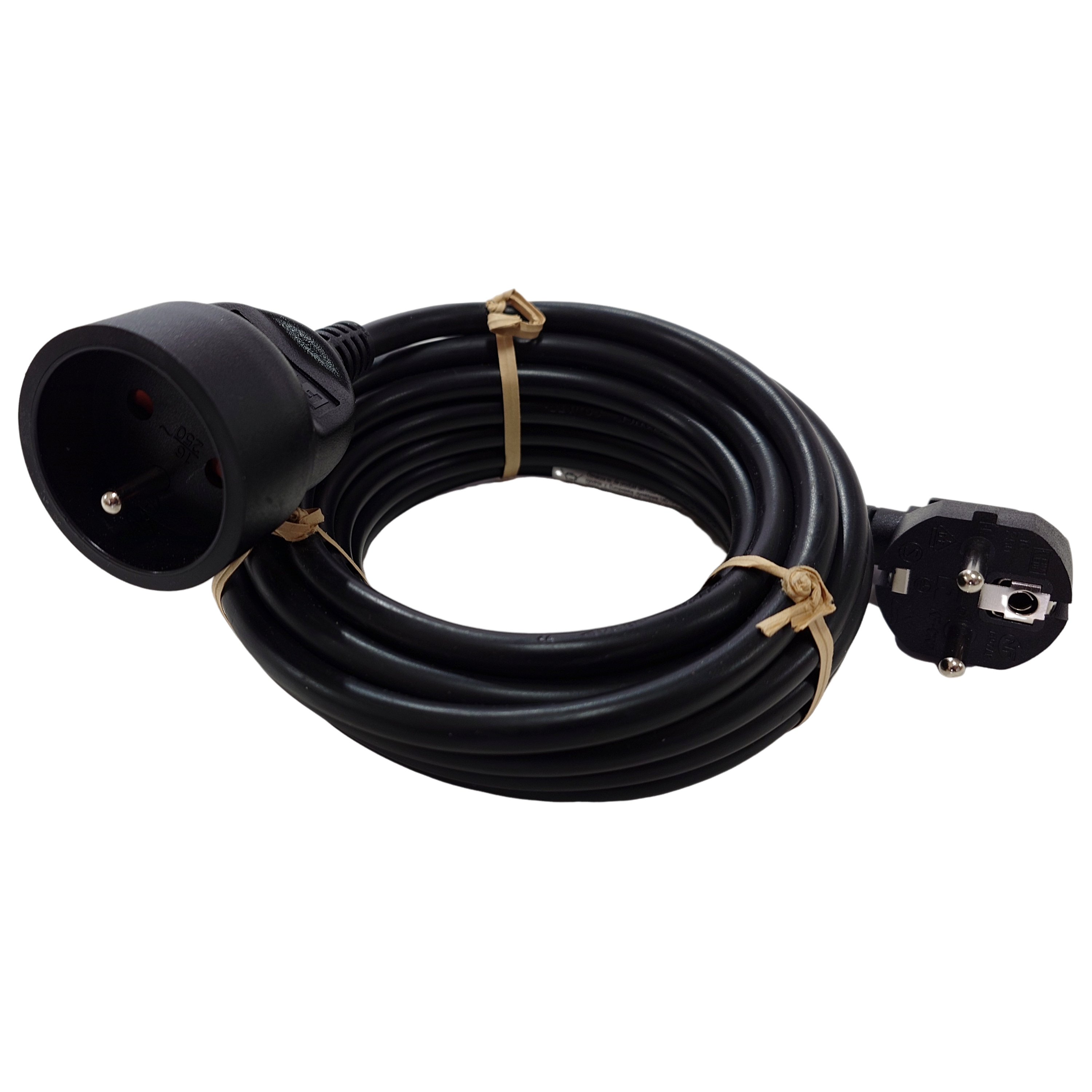 Rallonge avec terre L.5 m H05VV-F 3G1.5 mm², LEXMAN - 4