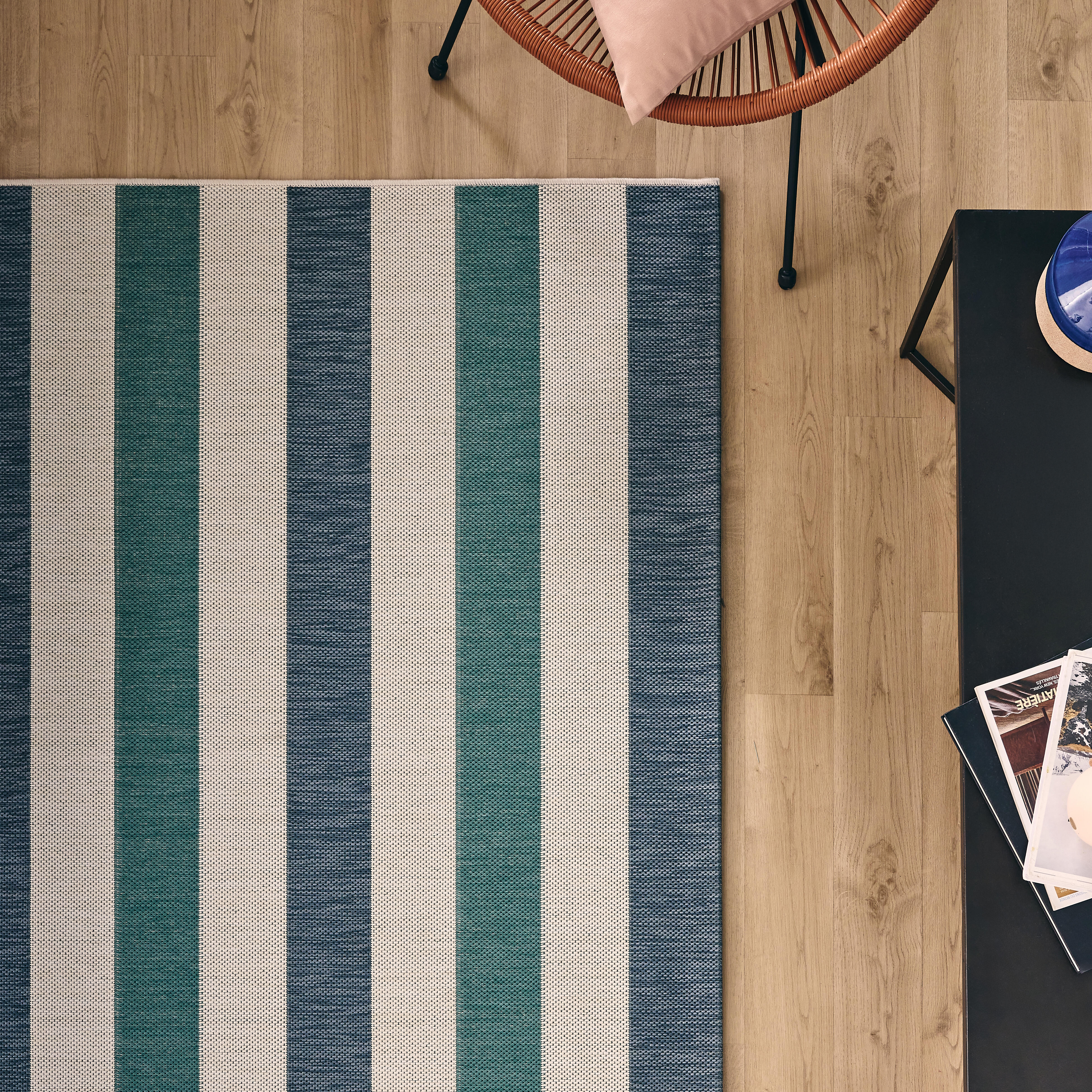 Tapis intérieur / extérieur Lagoon, l.160 x L.230 cm - 4