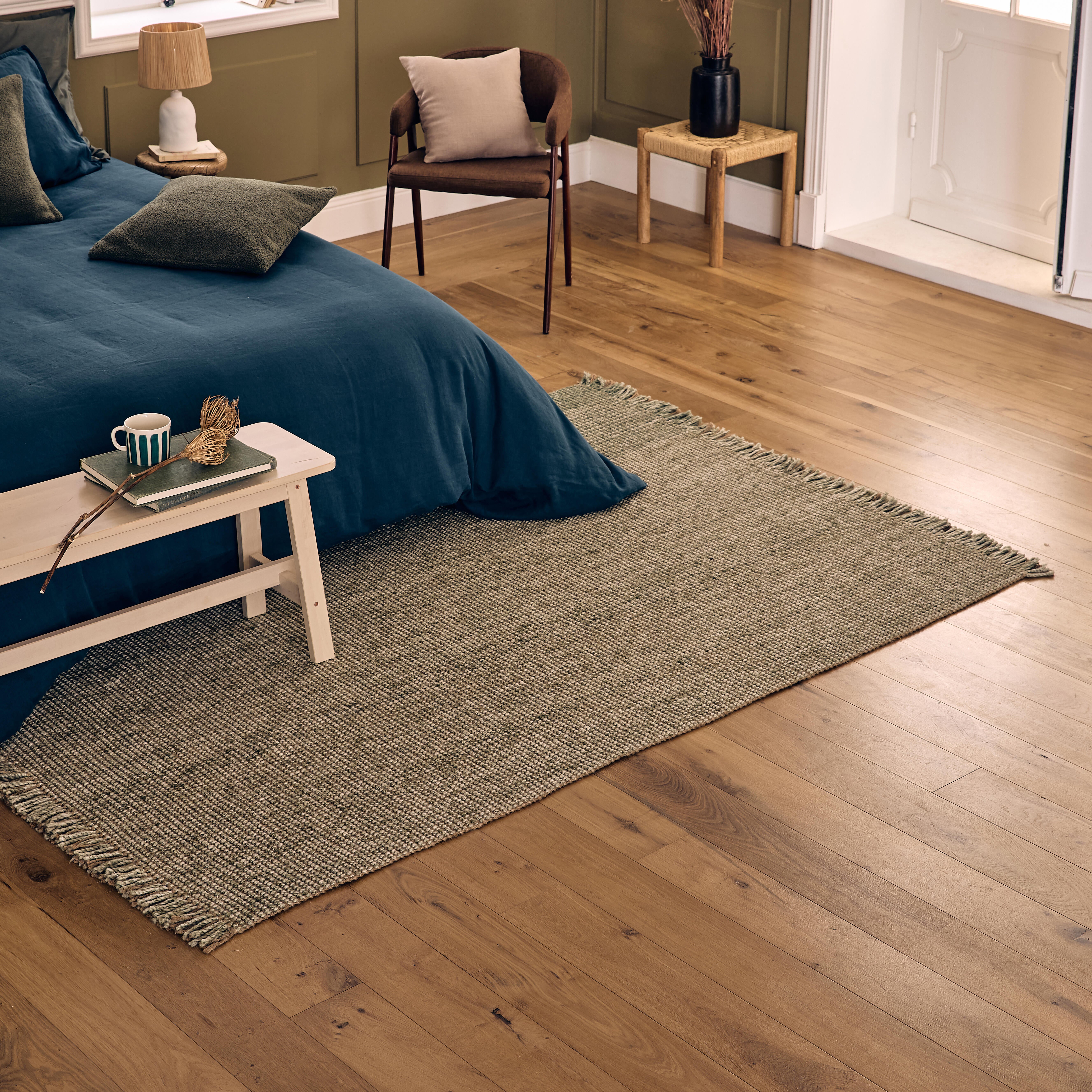 Tapete de juta La Comfy 160X230cm verde Inspire - 2