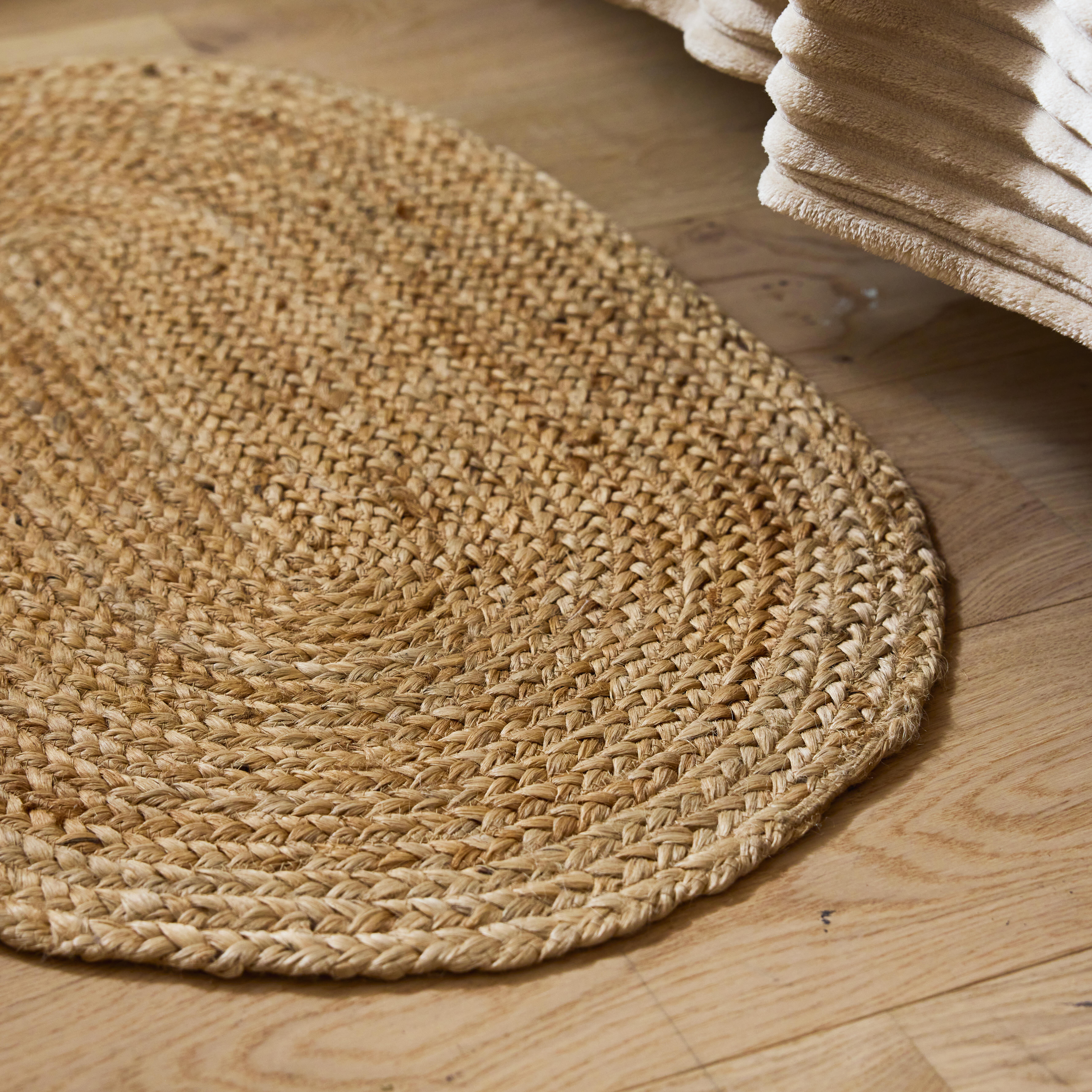 Tapete de Juta oval Nils 50X80cm natural Inspire - 7