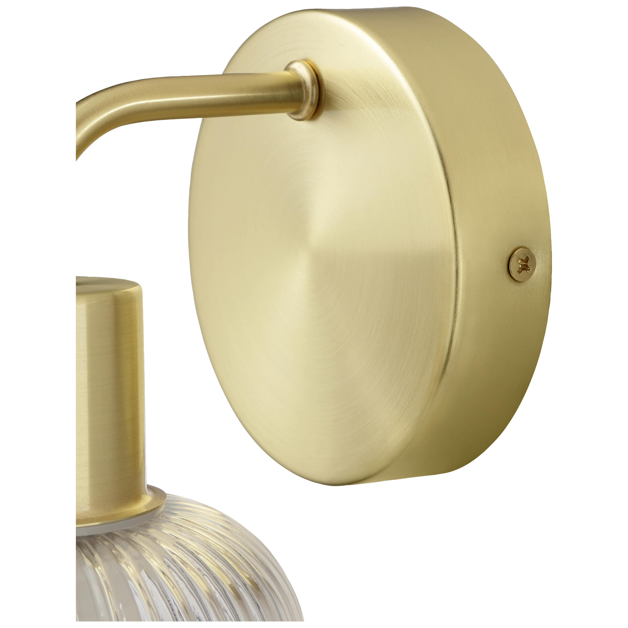 Applique Dipsy glamour ottone paralume trasparente IP44 E14 INSPIRE - 3