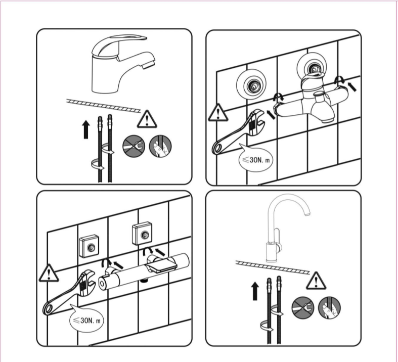 GRIFO TERMOSTÁTICO DE DUCHA ROUEN - 3