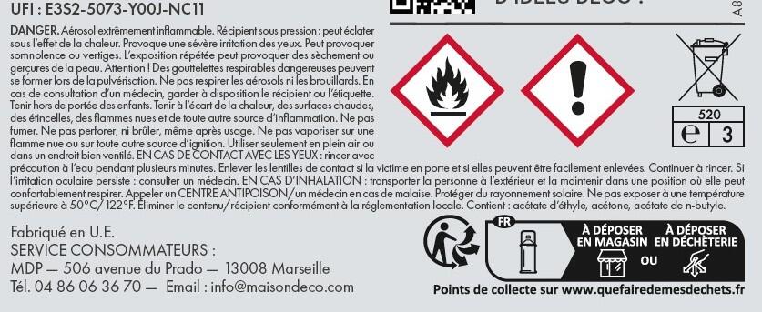 Bombe de peinture Relook radiateurs MAISON DECO gris perle satiné - 10