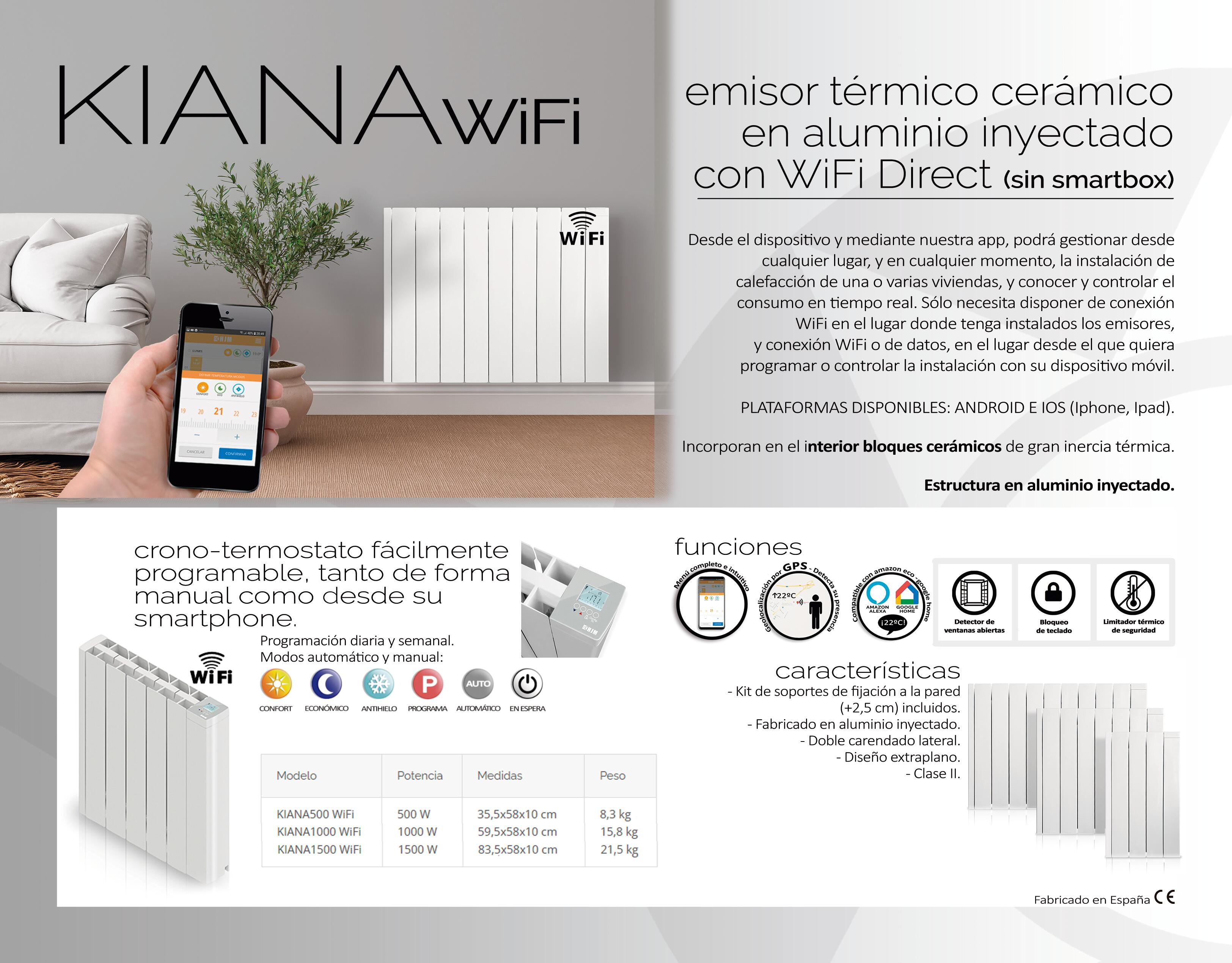 EMISOR TERMICO CERAMICO WIFI 1500W HJM - 6