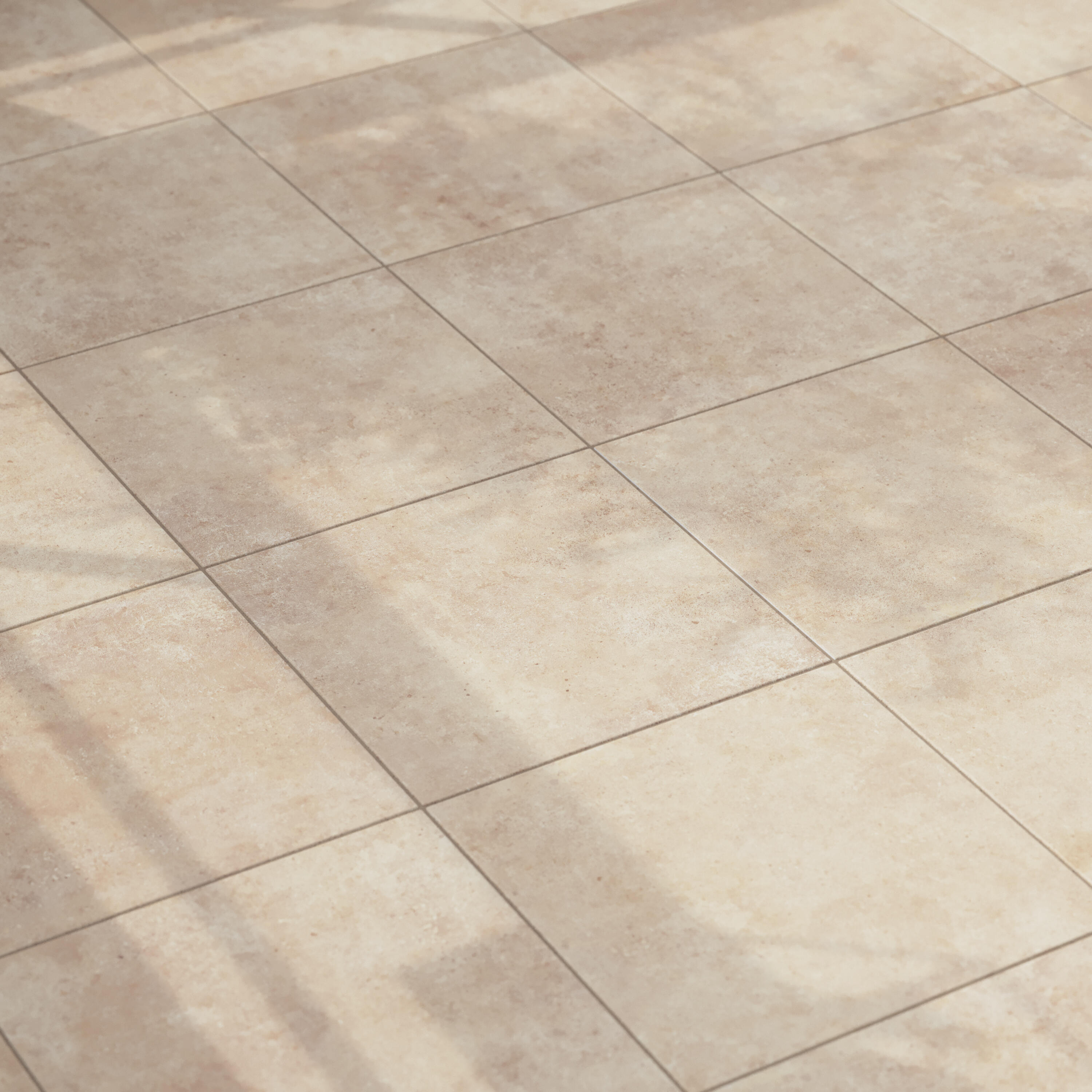 Carrelage sol extérieur effet béton beige Alesia l.32.5 x L.32.5 cm ARTENS - 2