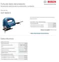 SIERRA CALAR 710W BOSCH GST 8000 E - 8