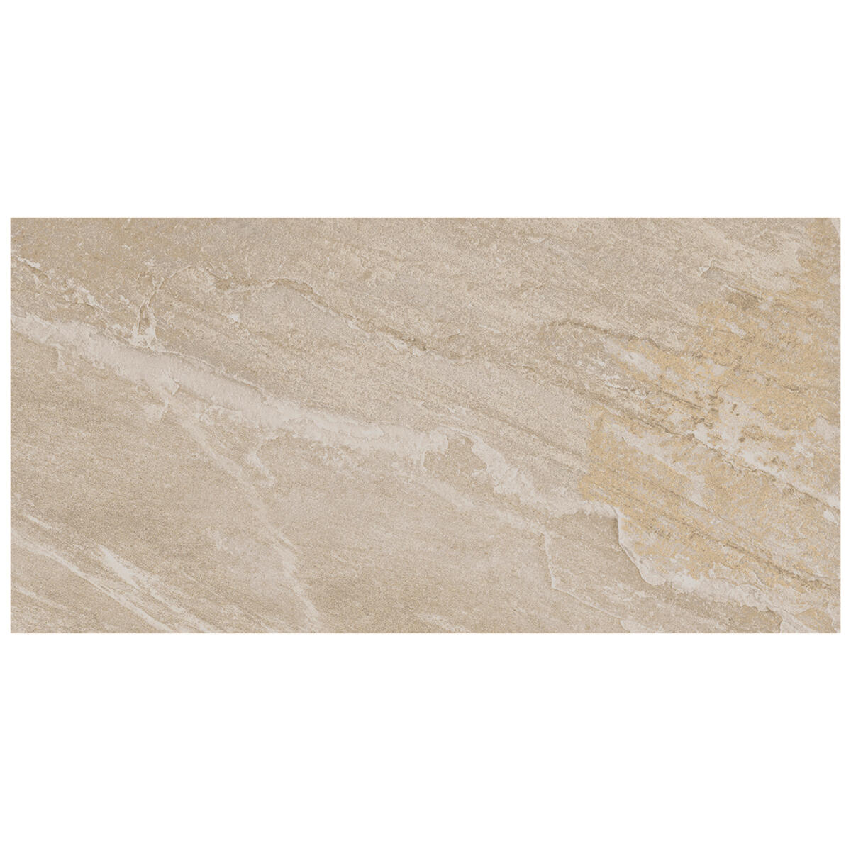 Piastrella da pavimento e rivestimento esterno in gres porcellanato 30.8 x 61.5 cm non rettificato smaltato beige opaco Cervino R11 traffico intenso (pei 4/5) Sp. 9 mm 1.32 mq - 4