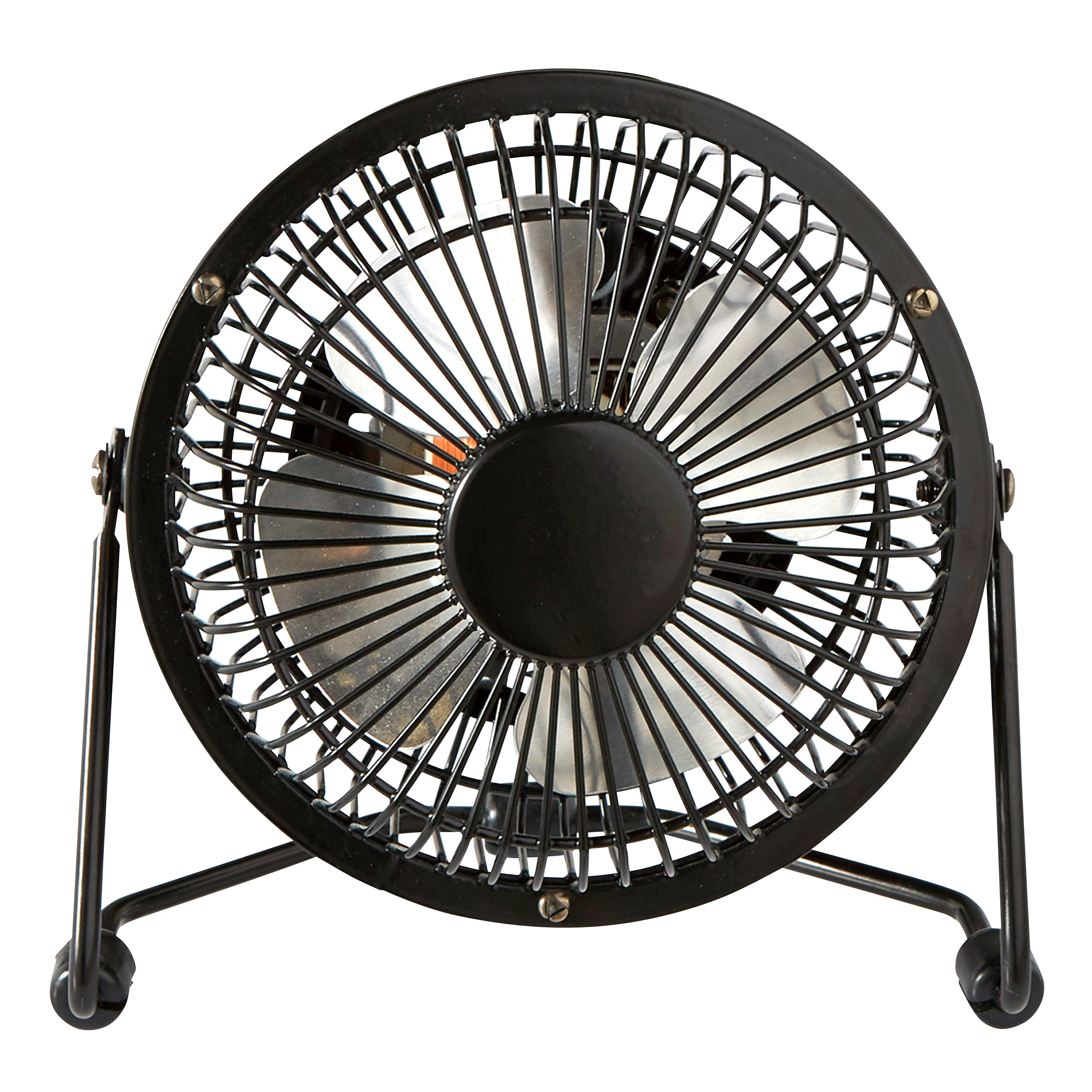 Mini ventilateur de table, EQUATION, Lara noir 15 W, D10 cm - 4