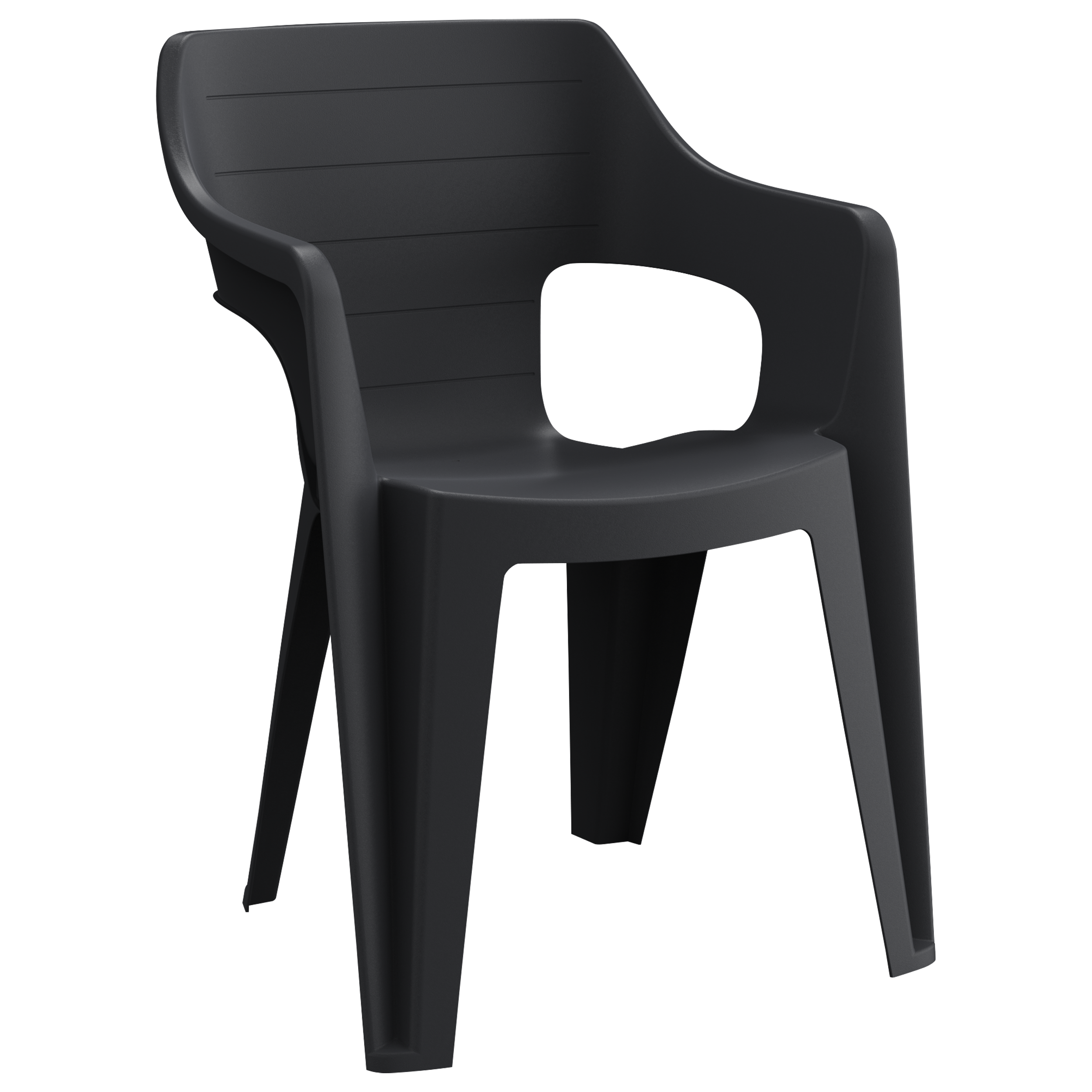 Krzesło ogrodowe Bilbao grafitowe Keter