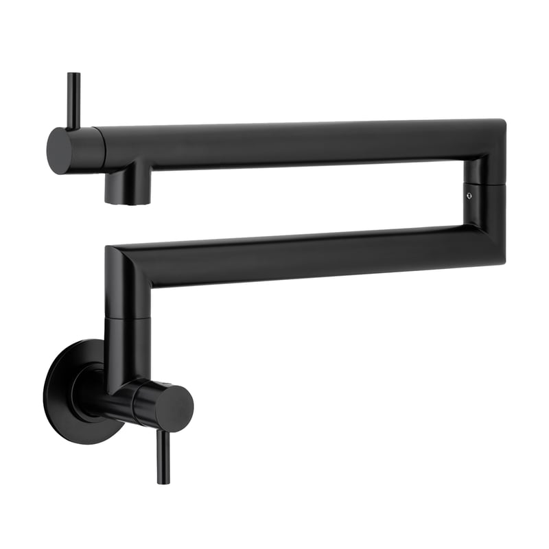 Bateria kuchenna Duero pot filler ścienna czarna KFA Armatura