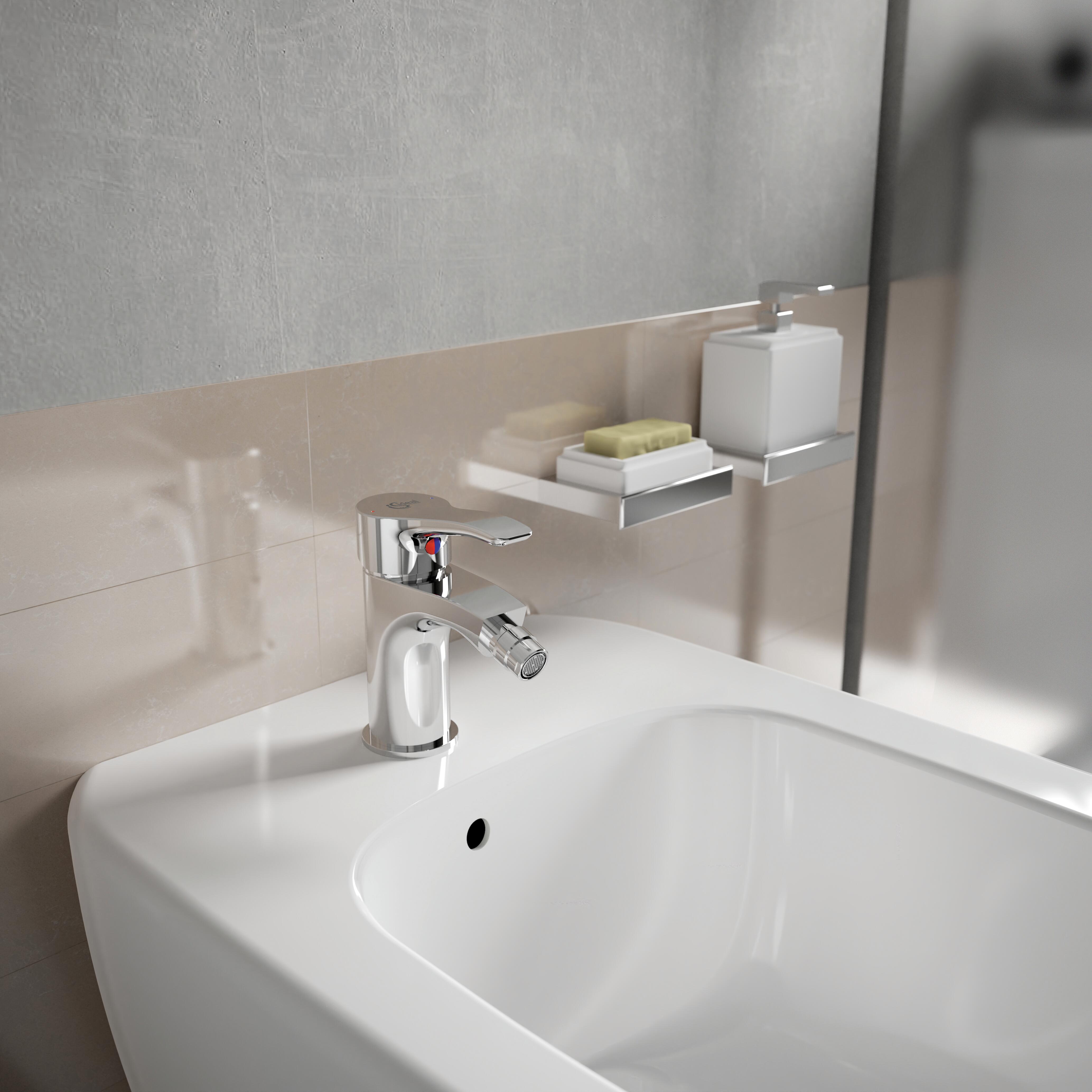 Rubinetto per bidet getto laminare cristallino Oglio IDEAL STANDARD cromo lucido - 5